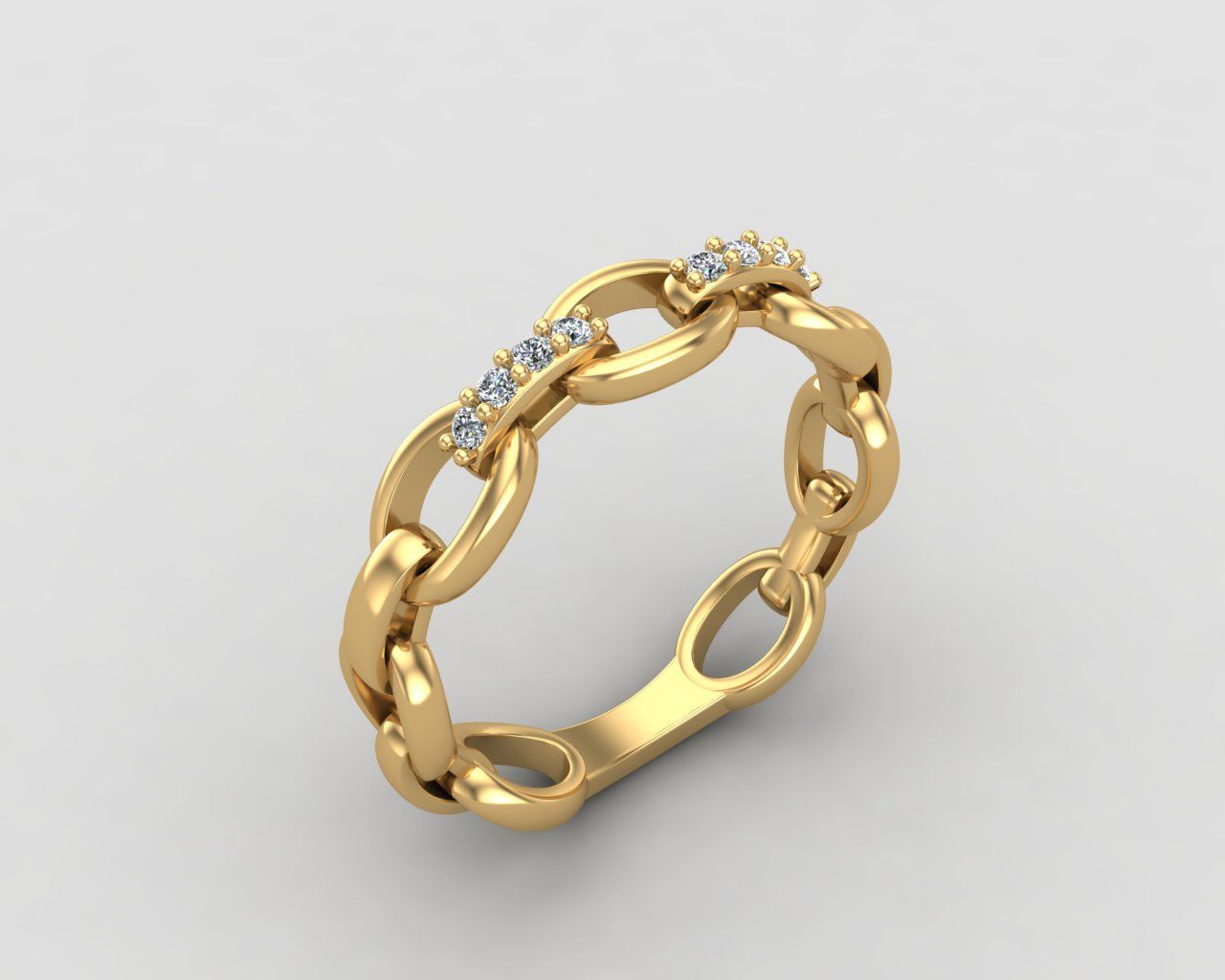 Minimal Chain ring 140-MW 3D print model_22