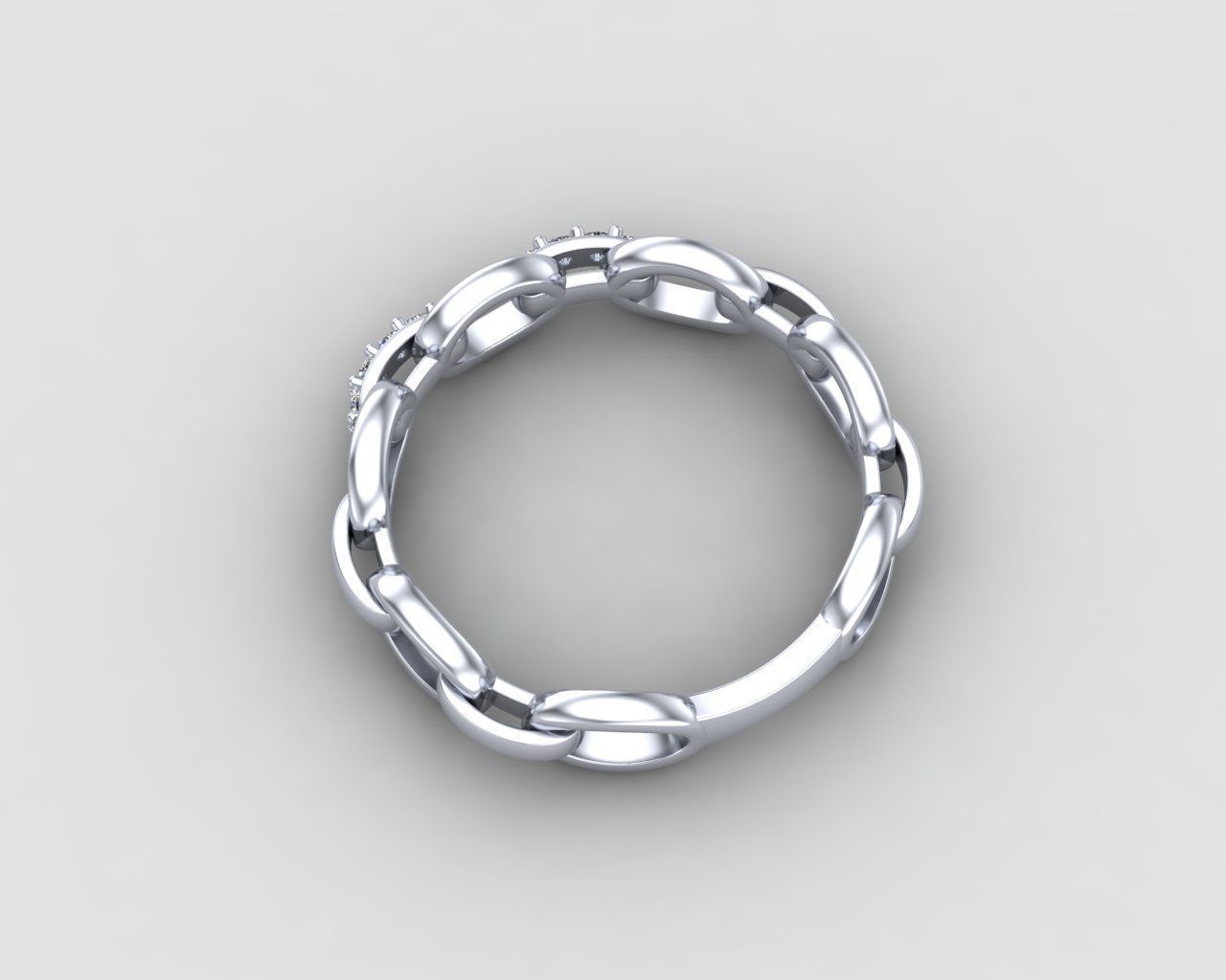 Minimal Chain ring 140-MW 3D print model_21
