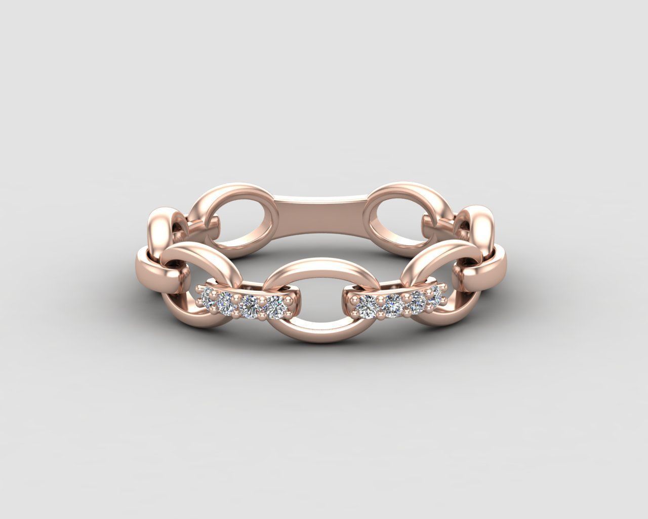 Minimal Chain ring 140-MW 3D print model_6