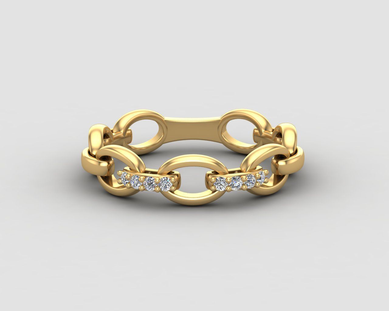 Minimal Chain ring 140-MW 3D print model_26