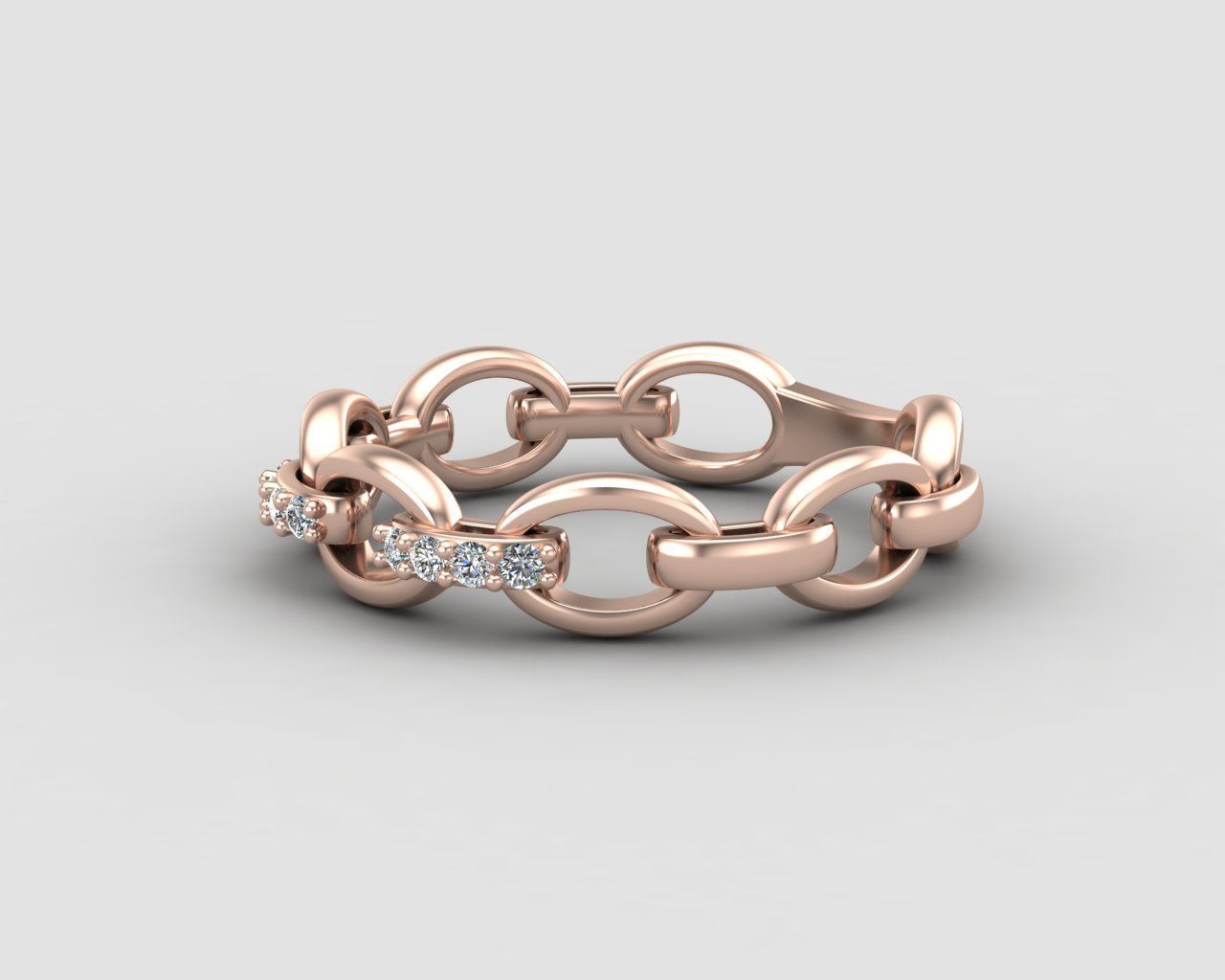 Minimal Chain ring 140-MW 3D print model_7