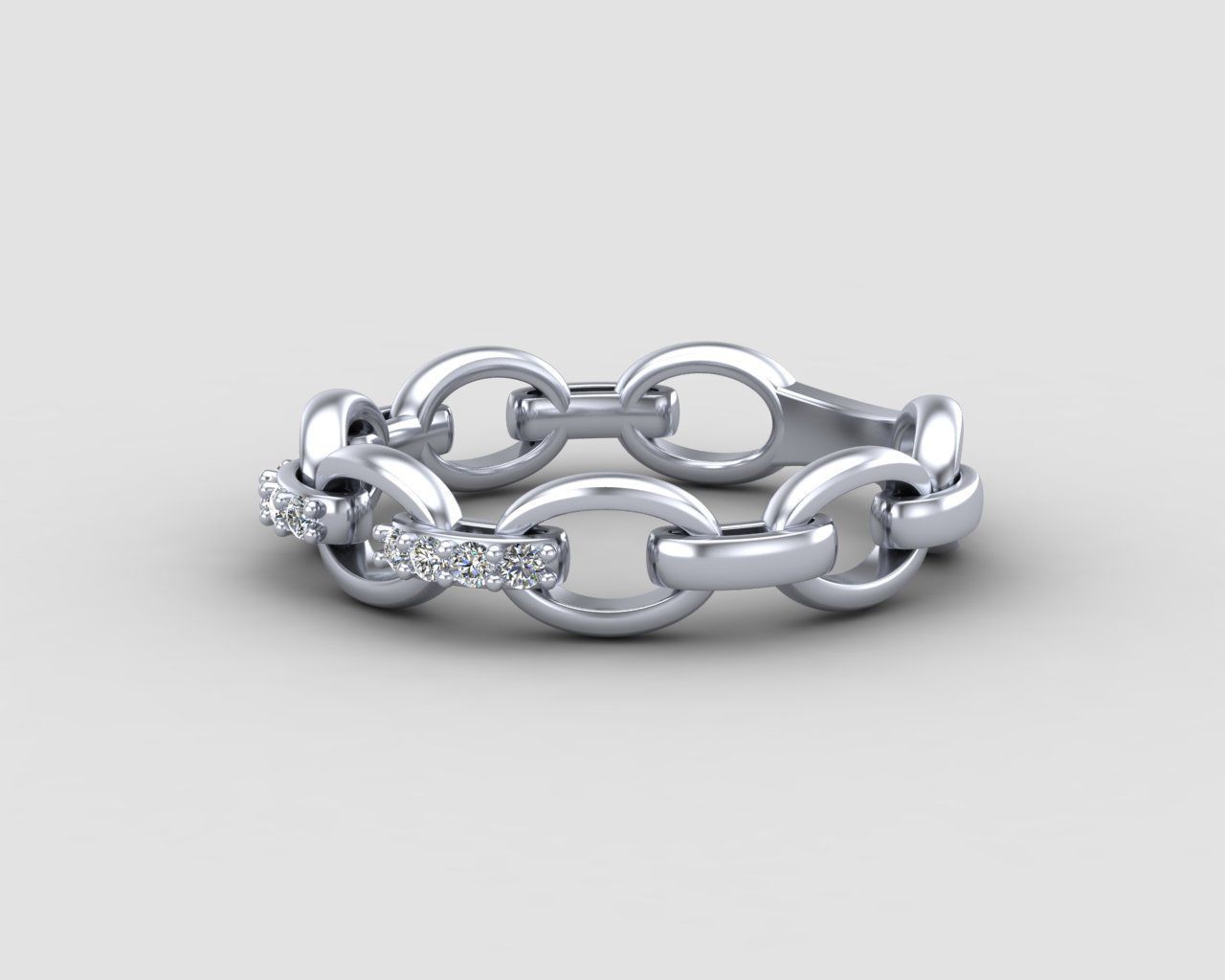 Minimal Chain ring 140-MW 3D print model_19