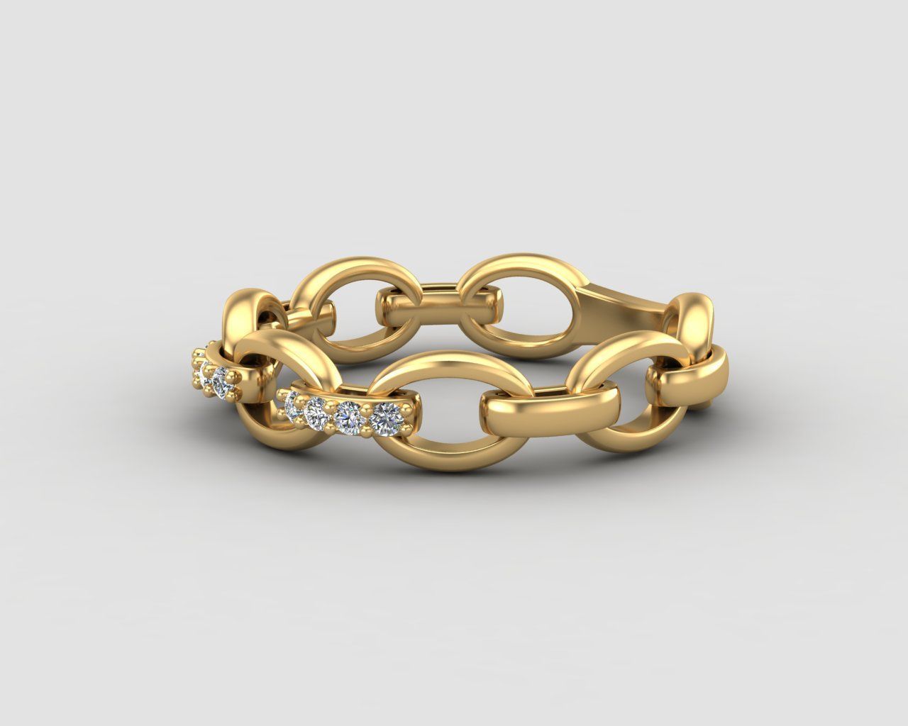 Minimal Chain ring 140-MW 3D print model_27