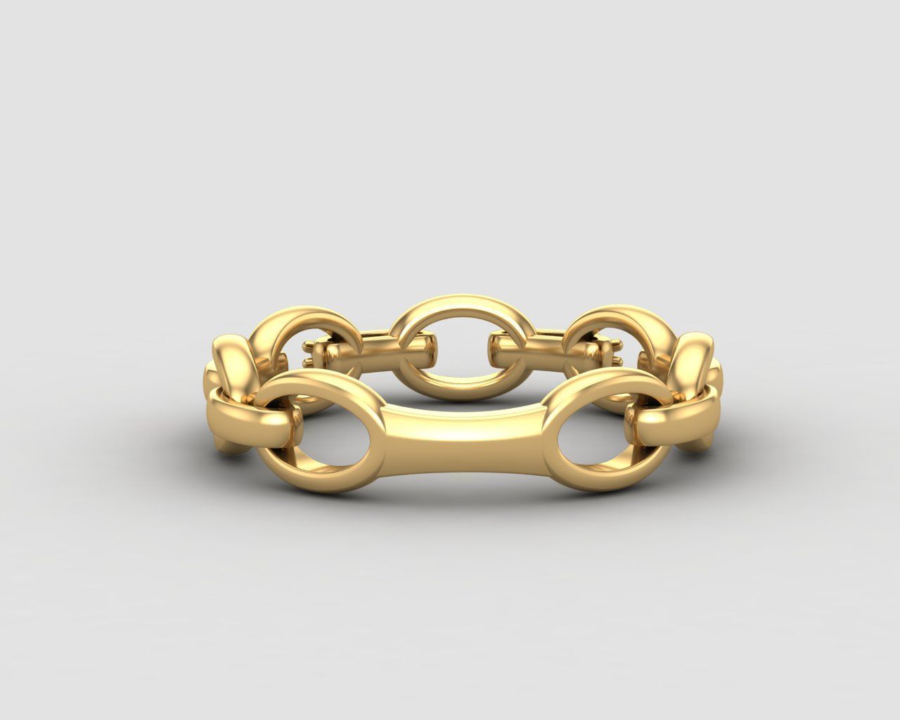 Minimal Chain ring 140-MW 3D print model_28