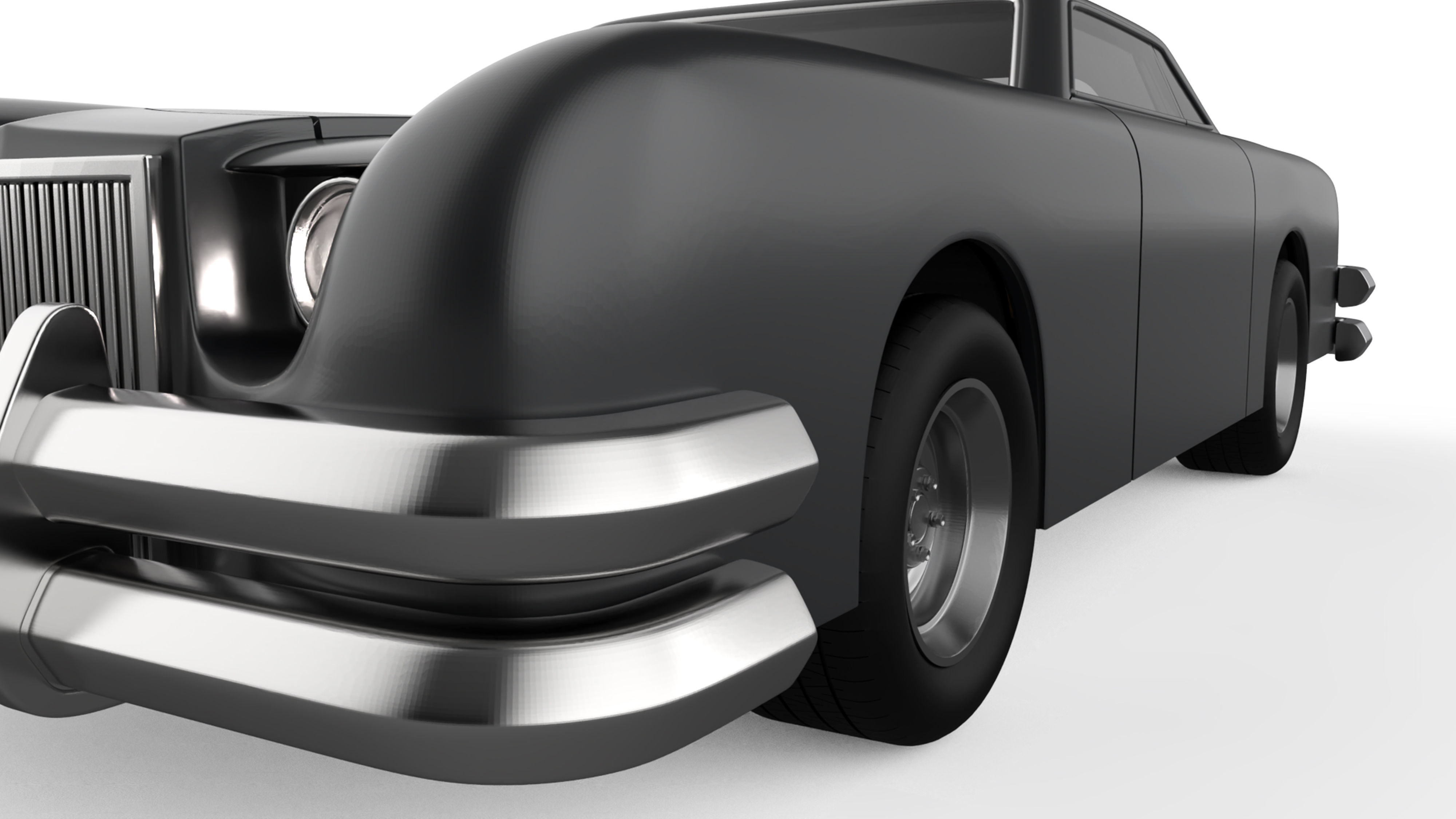 Evil Car 3D Model for 3D Printing Iconic Horror Vehicle 3D print model_13