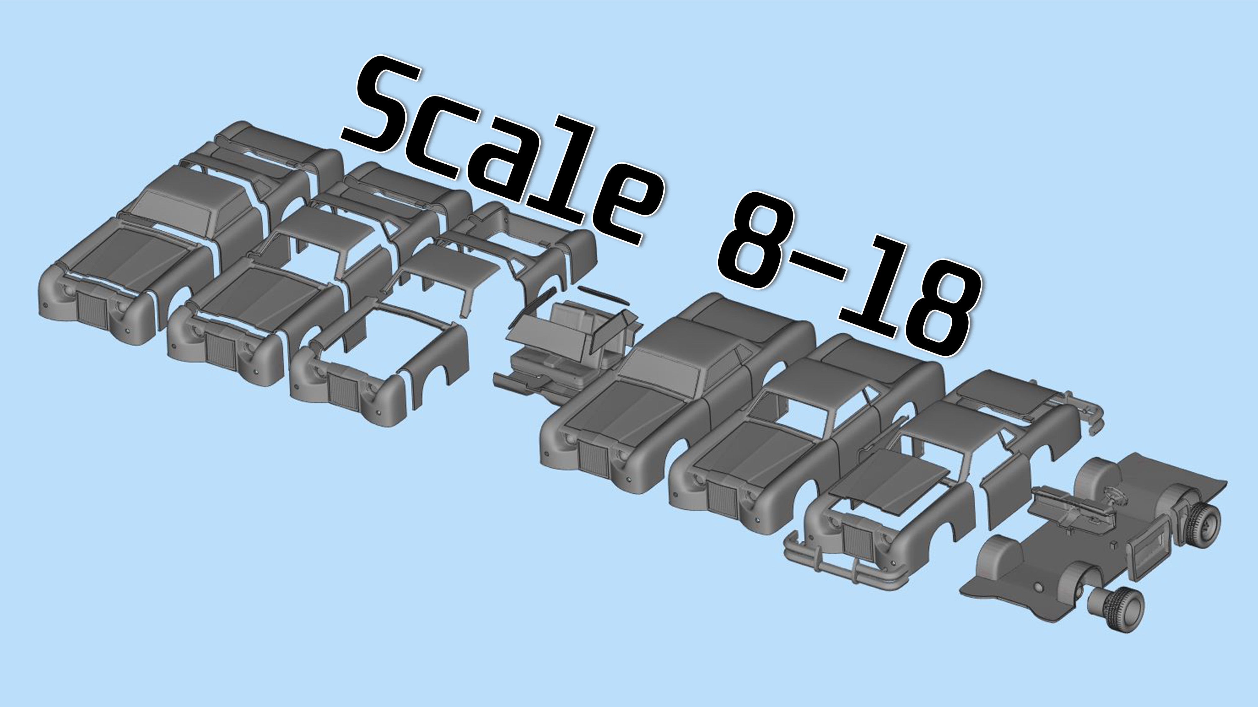 Evil Car 3D Model for 3D Printing Iconic Horror Vehicle 3D print model_3