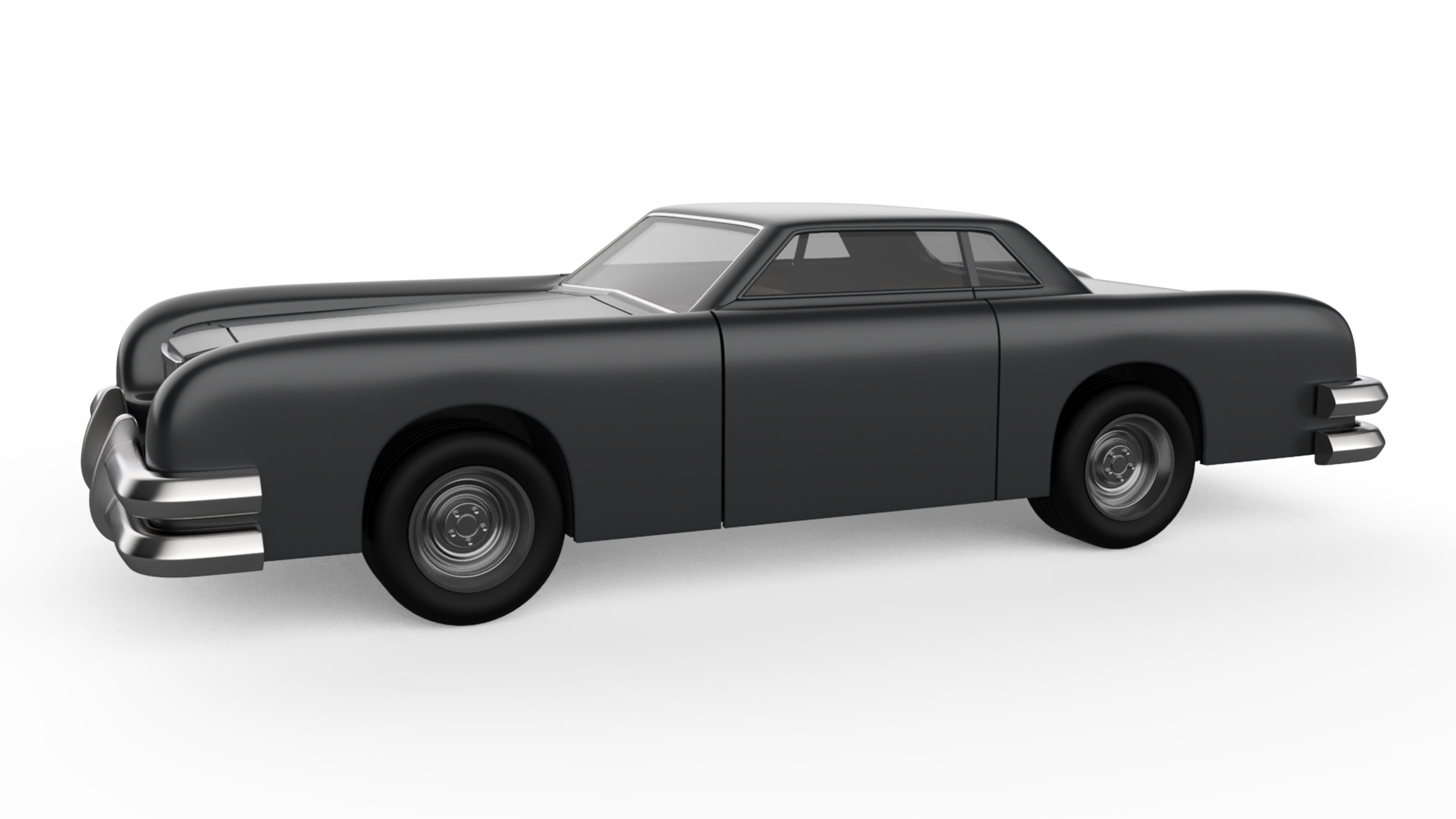 Evil Car 3D Model for 3D Printing Iconic Horror Vehicle 3D print model_4