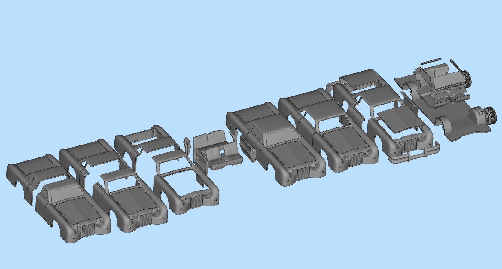 Evil Car 3D Model for 3D Printing Iconic Horror Vehicle 3D print model_14