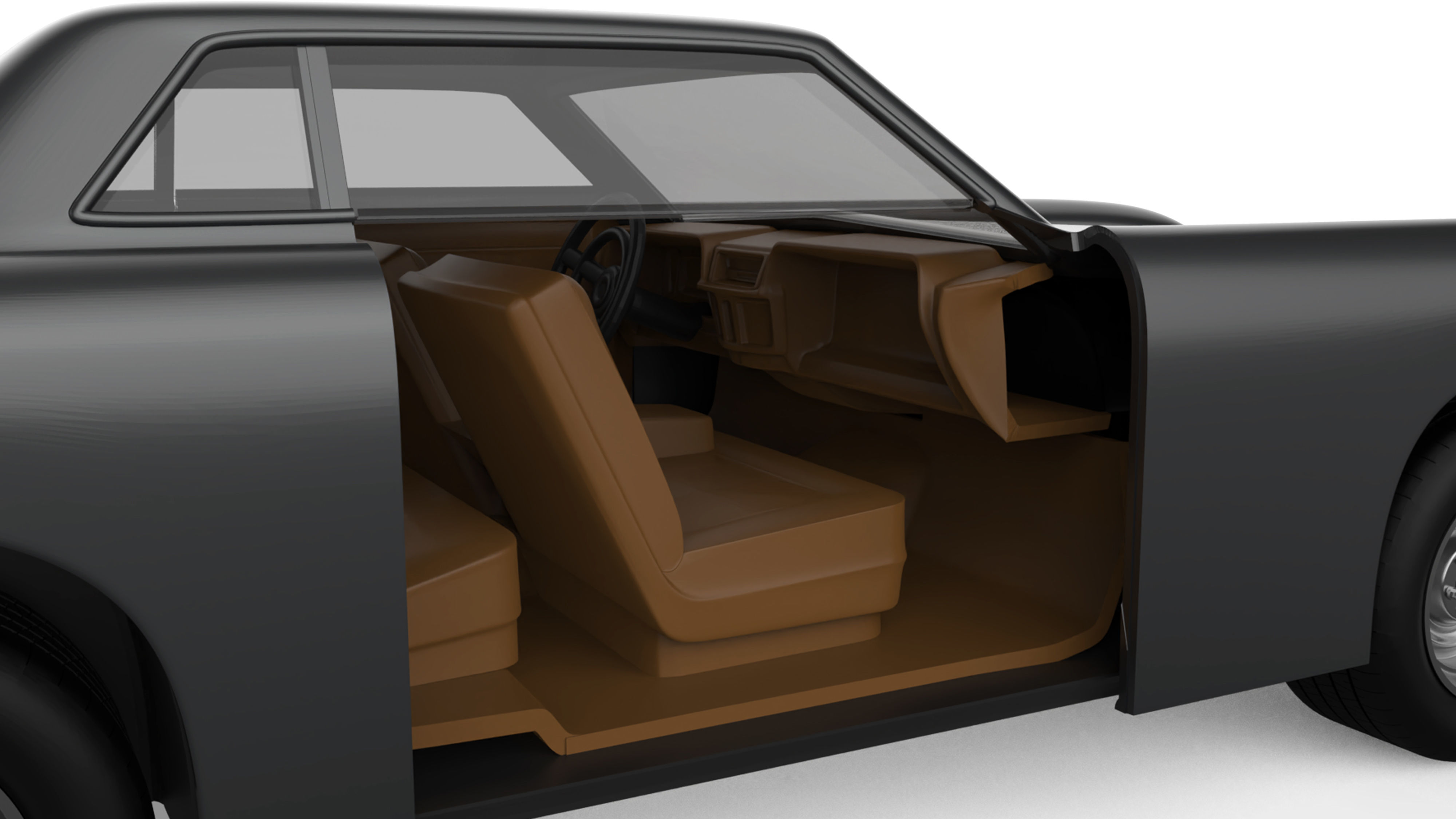 Evil Car 3D Model for 3D Printing Iconic Horror Vehicle 3D print model_8