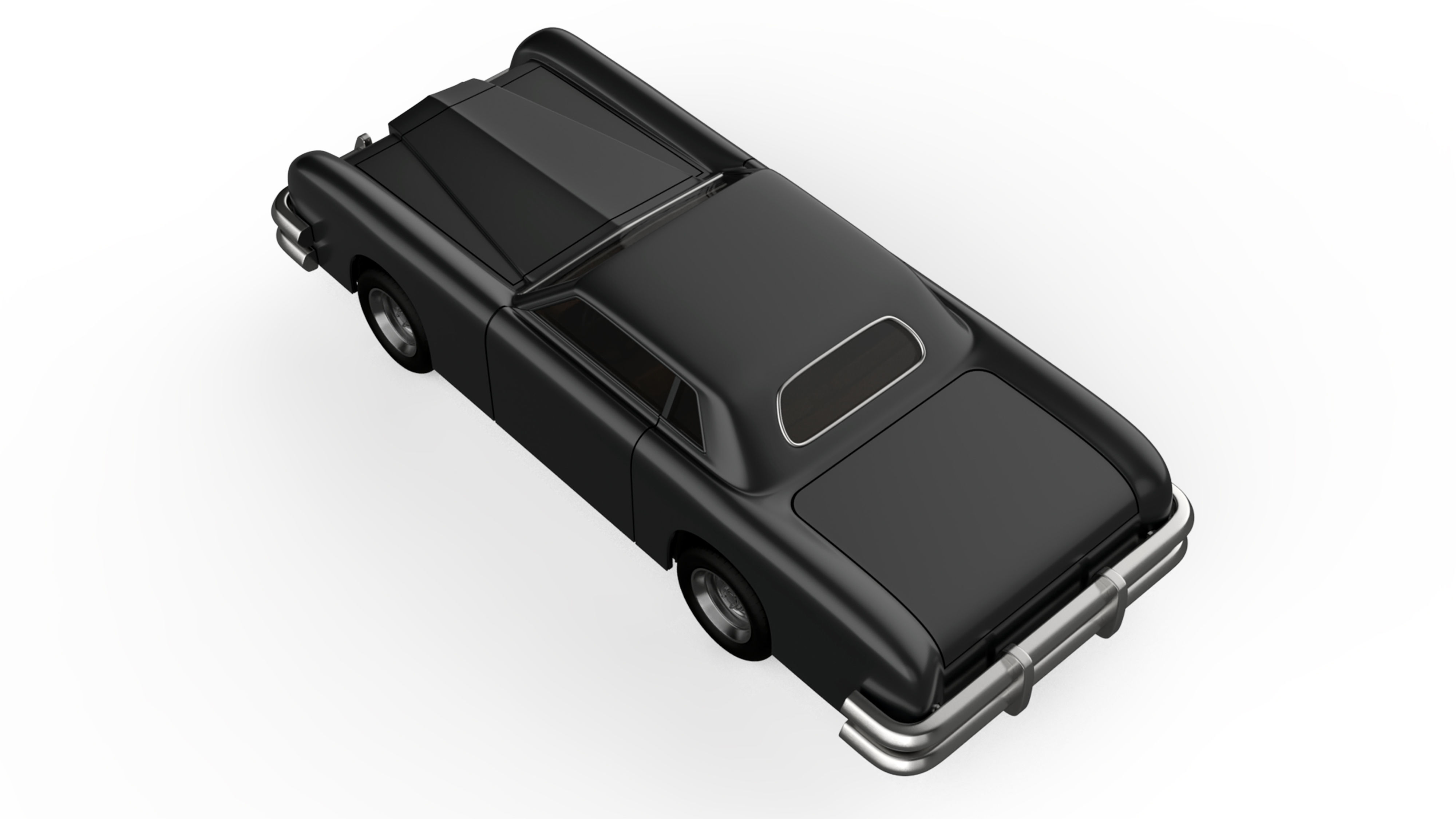 Evil Car 3D Model for 3D Printing Iconic Horror Vehicle 3D print model_11