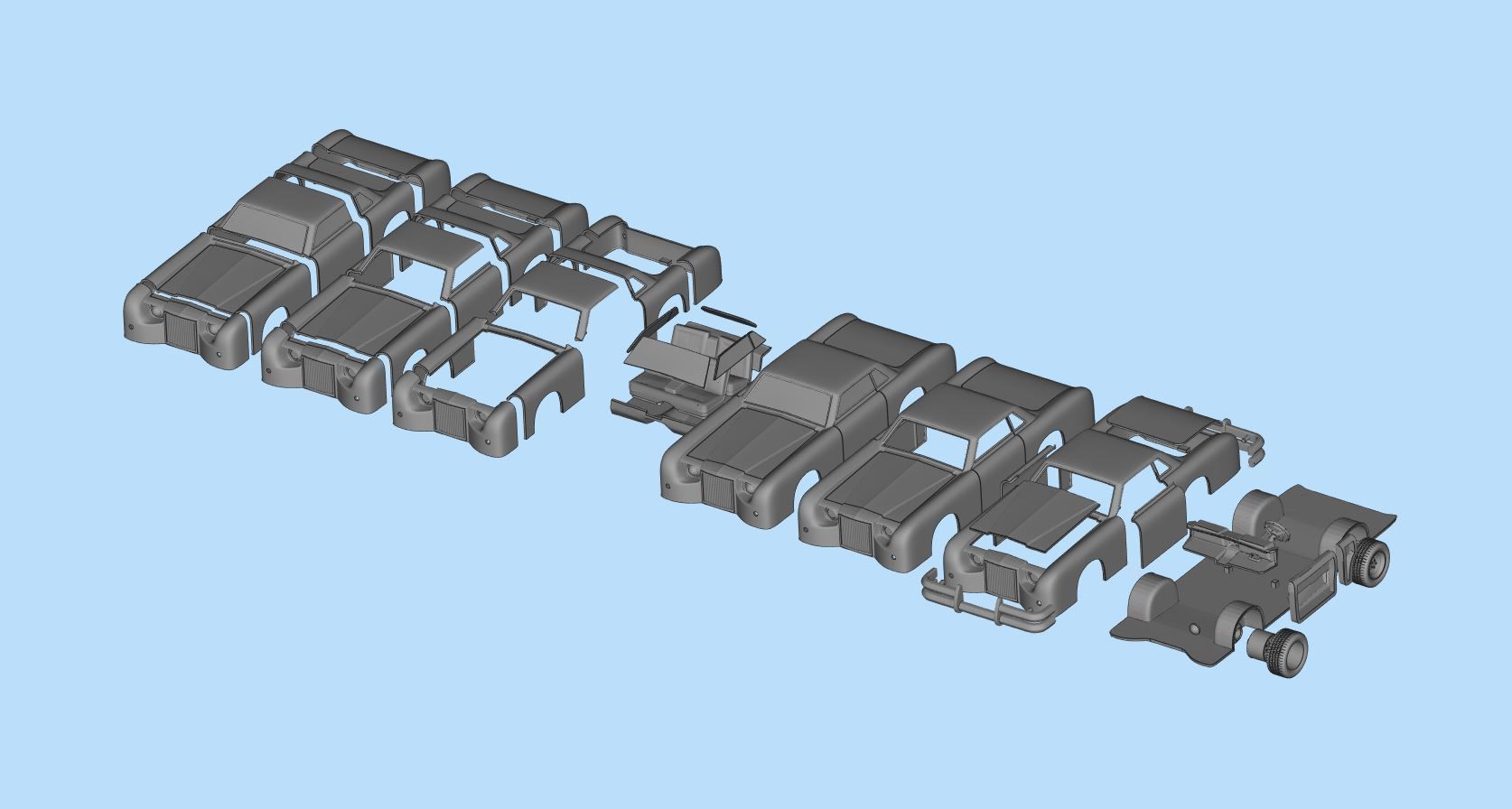 Evil Car 3D Model for 3D Printing Iconic Horror Vehicle 3D print model_18