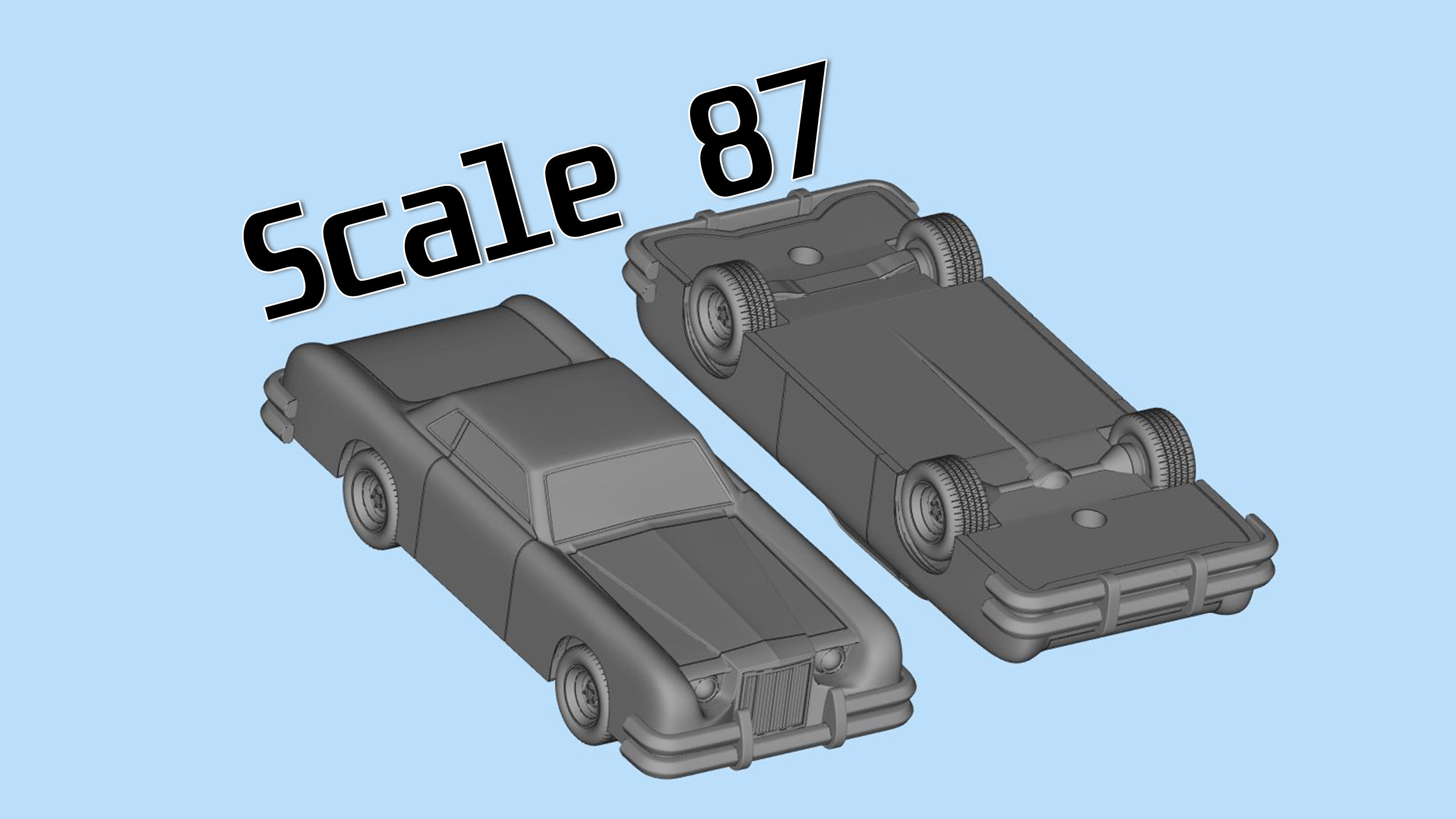 Evil Car 3D Model for 3D Printing Iconic Horror Vehicle 3D print model_9