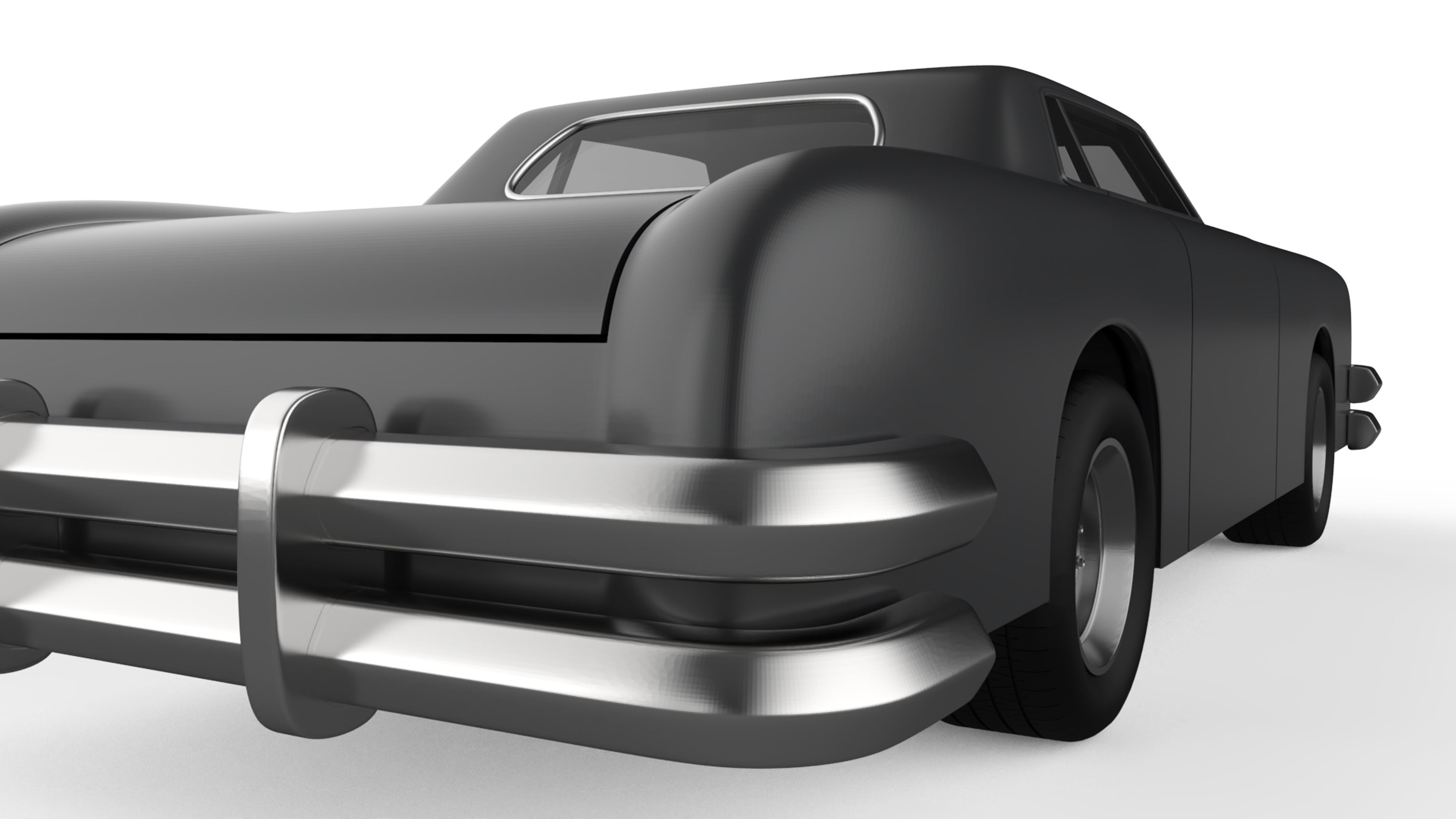 Evil Car 3D Model for 3D Printing Iconic Horror Vehicle 3D print model_6