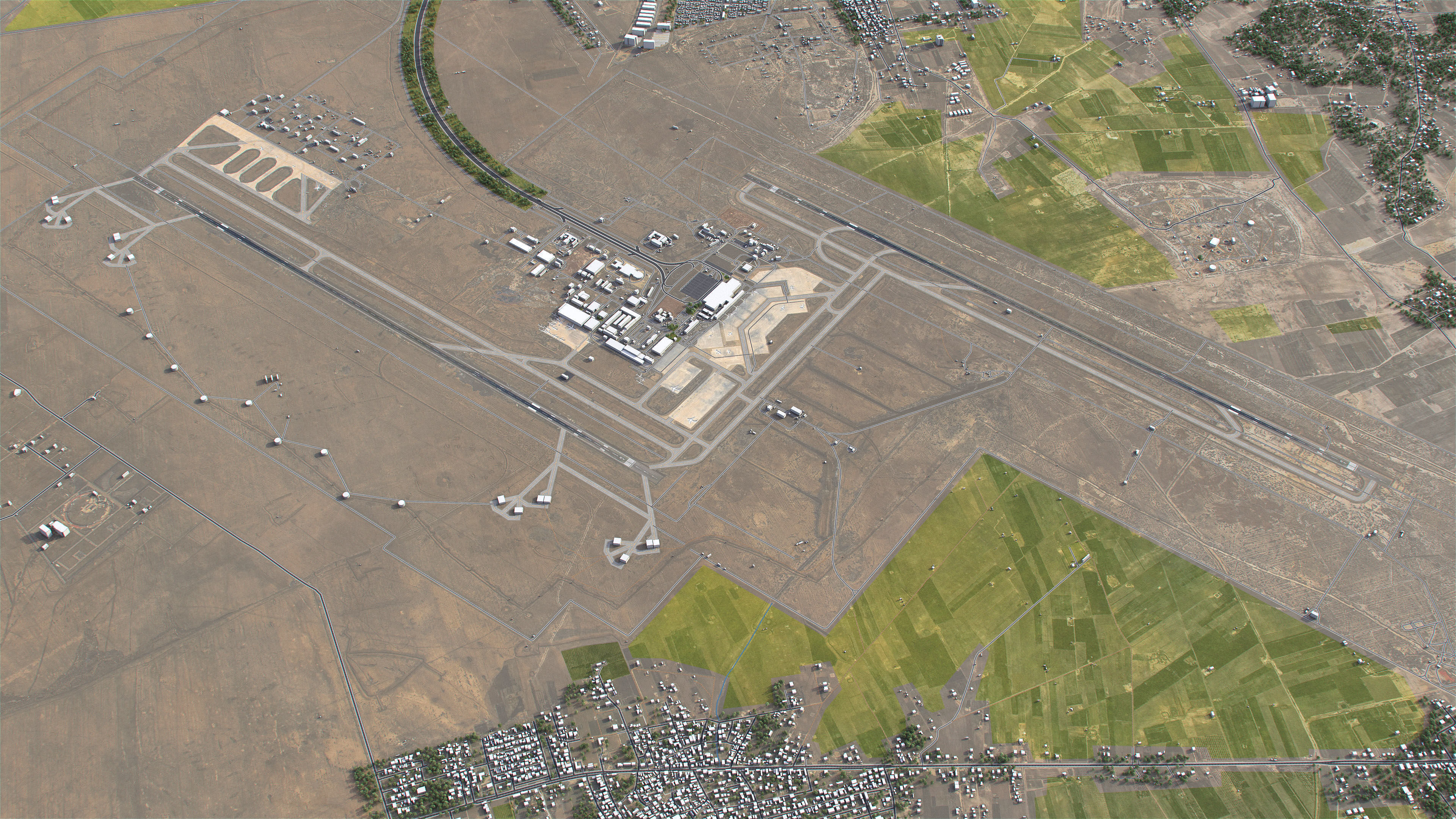 Damascus - 3D City Model Low-poly 3D model_17