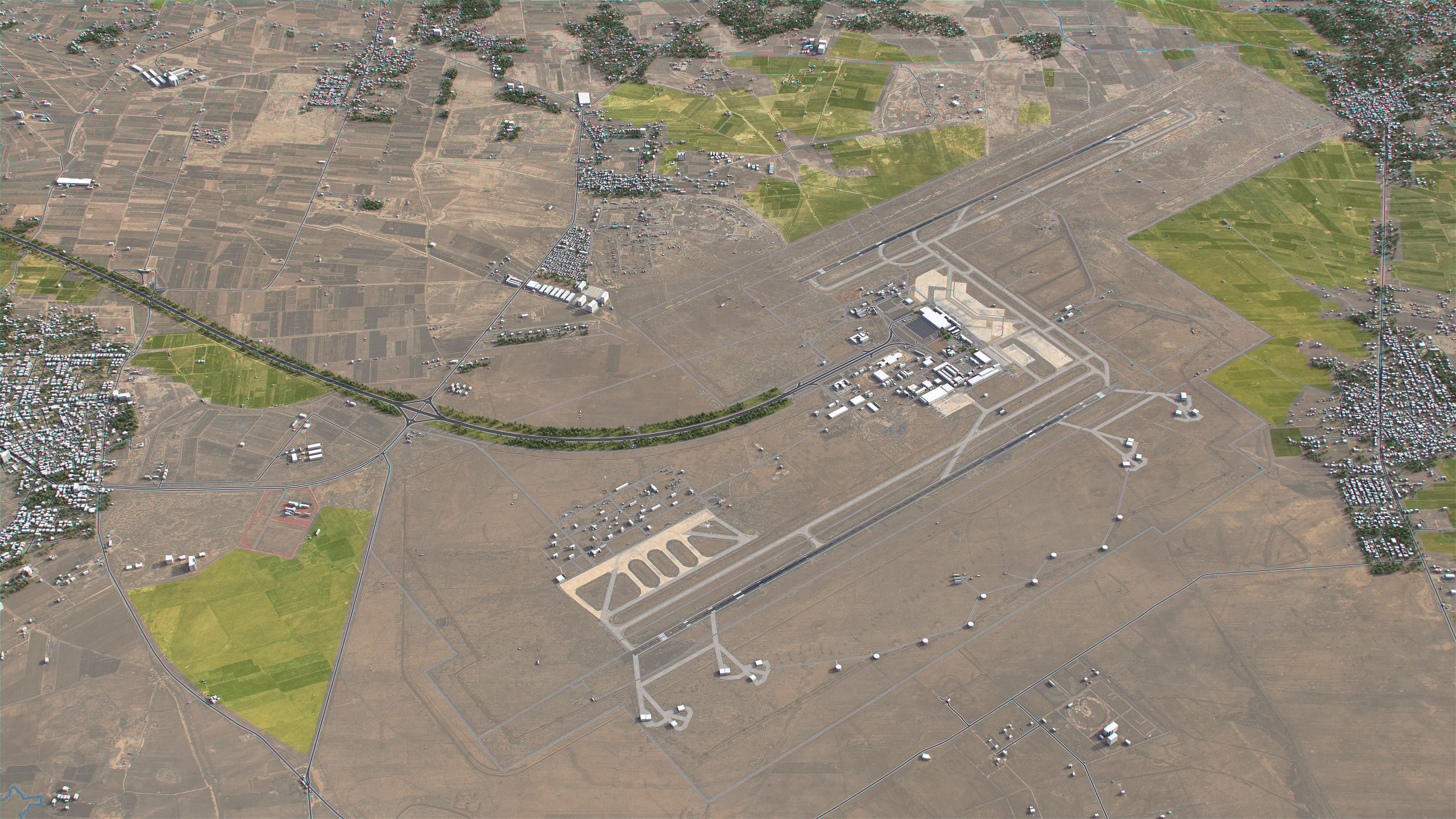 Damascus - 3D City Model Low-poly 3D model_18