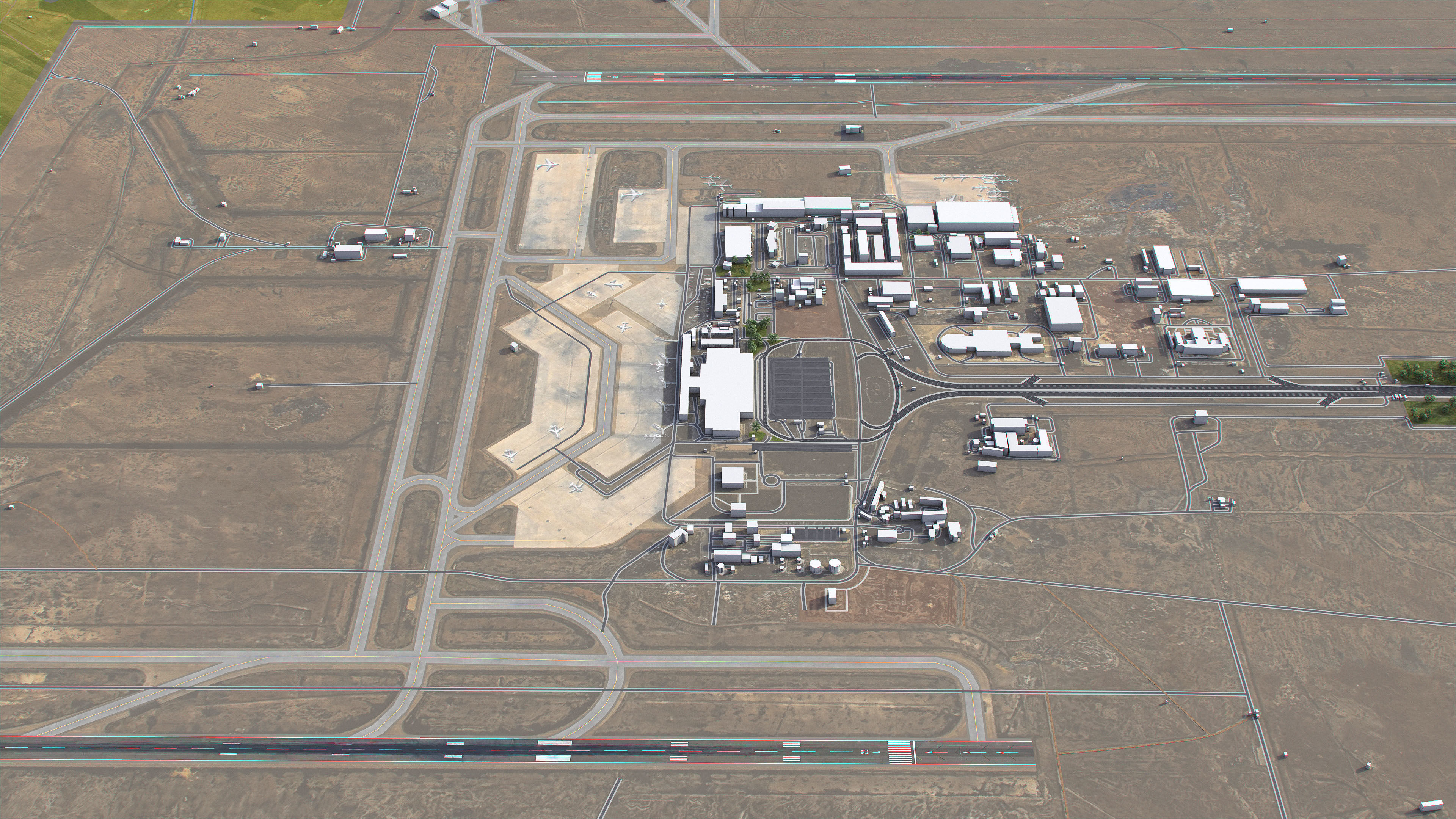 Damascus - 3D City Model Low-poly 3D model_16