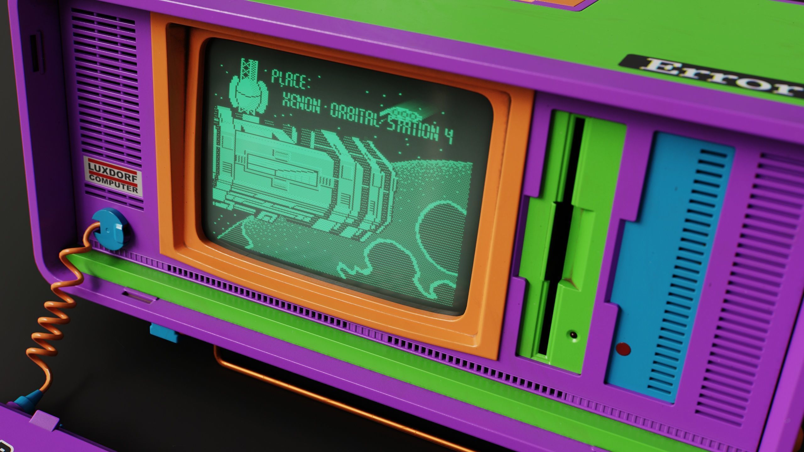 LUXDORF Retro Computer - Haribo Low-poly 3D model_9