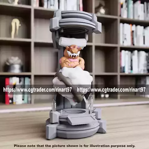 Landorus in the lab from pokemon