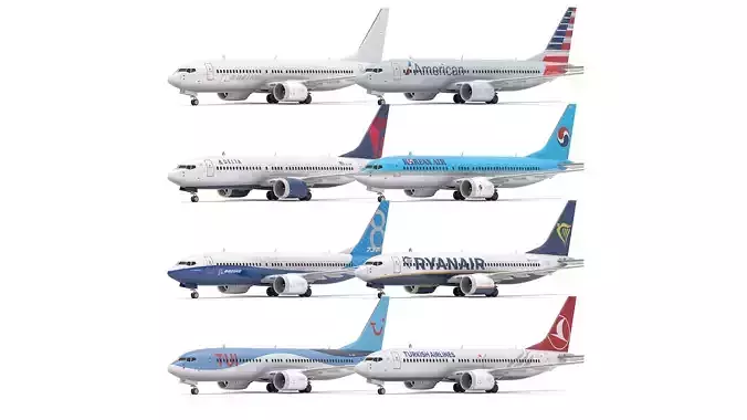 Boeing 737-800 MAX Collection