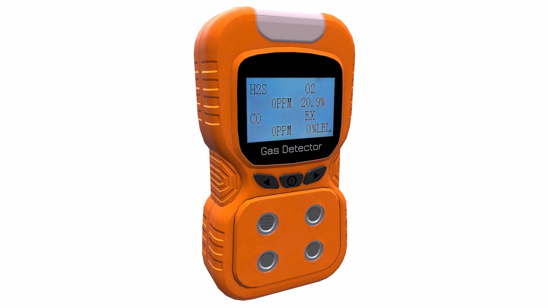 Multi-Gas Detector Low Poly Low-poly 3D model_10