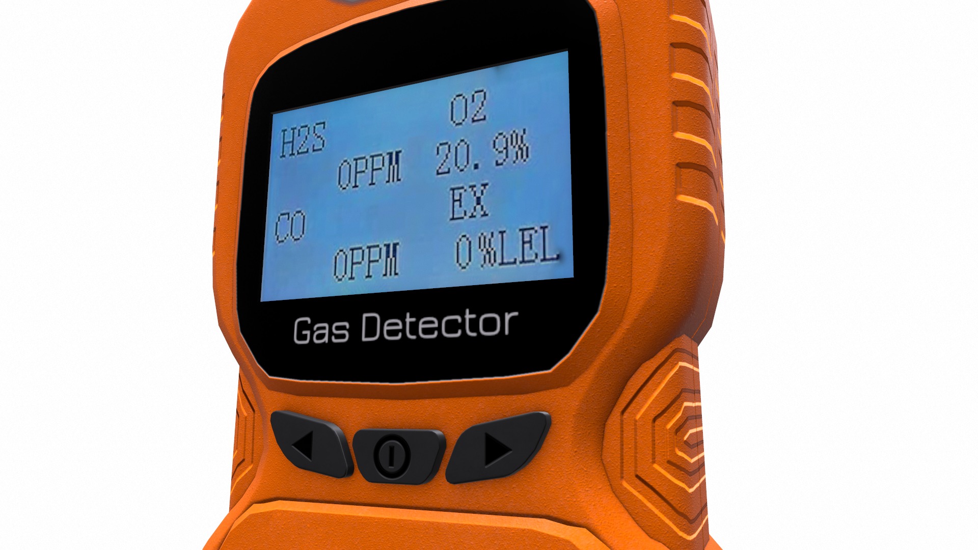 Multi-Gas Detector Low Poly Low-poly 3D model_13
