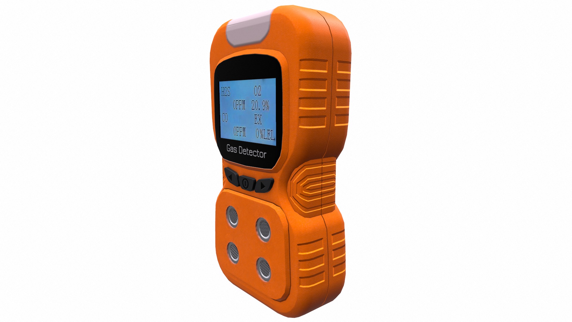 Multi-Gas Detector Low Poly Low-poly 3D model_11