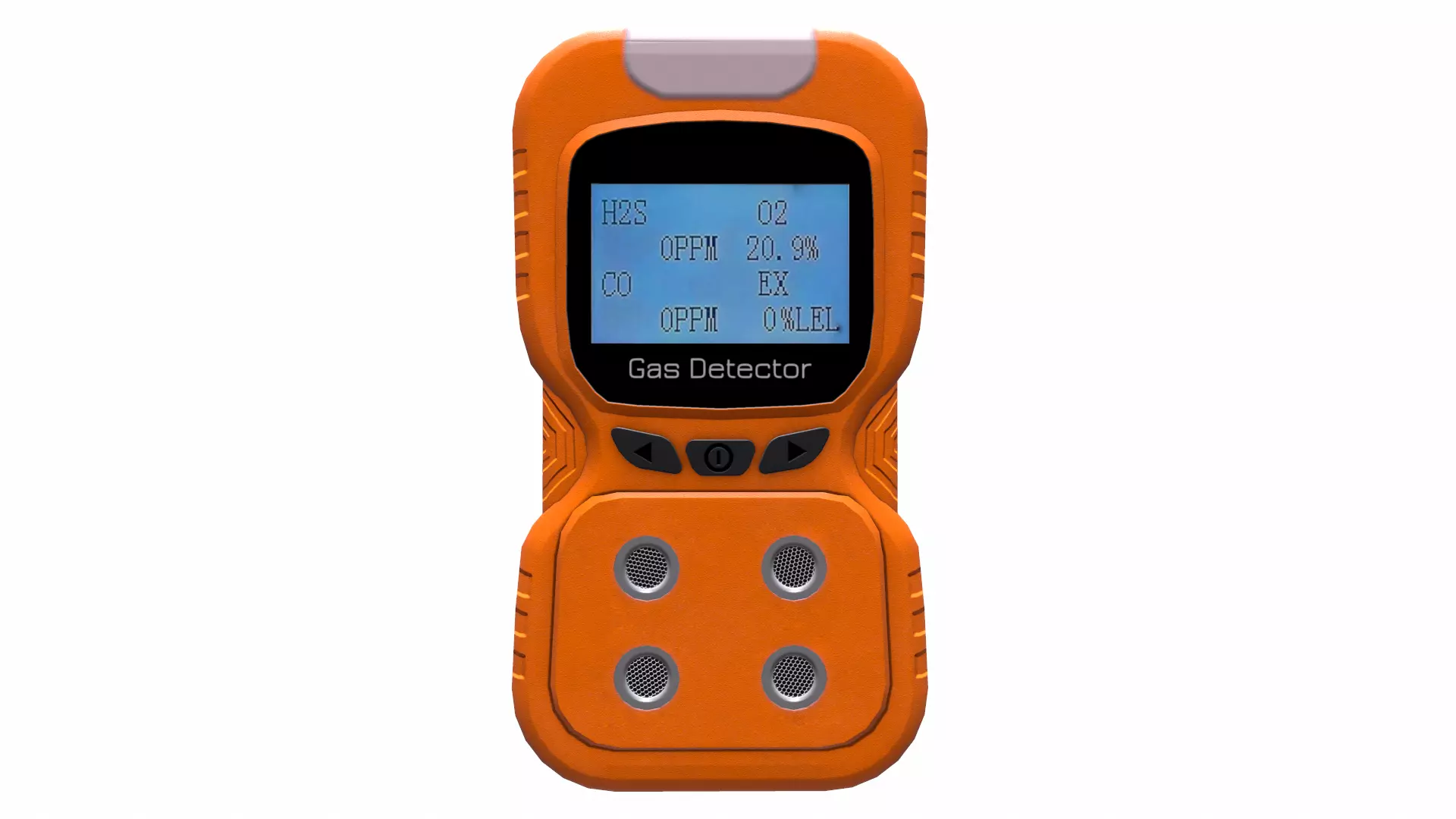 Multi-Gas Detector Low Poly Low-poly 3D model_0