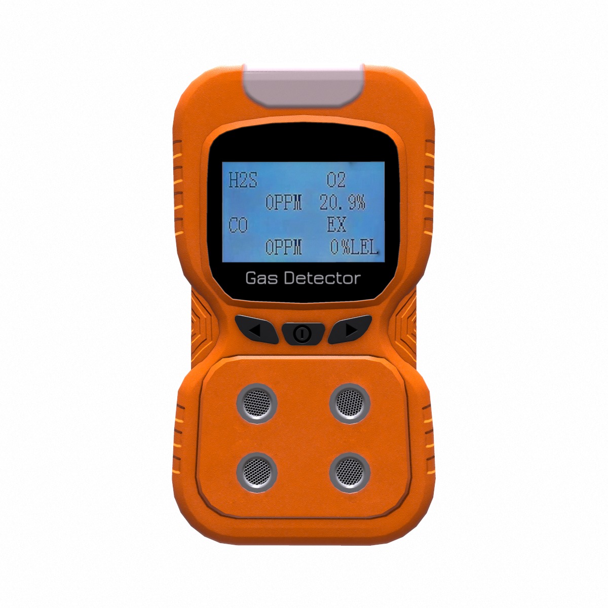 Multi-Gas Detector Low Poly Low-poly 3D model_1