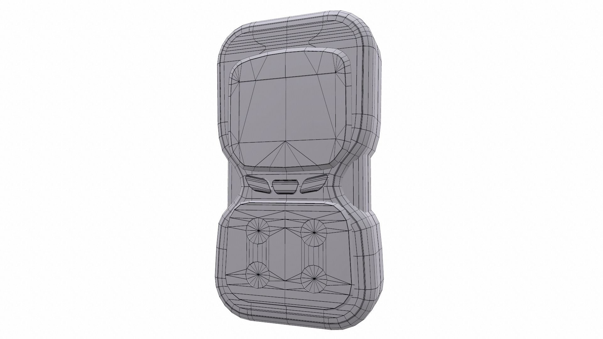 Multi-Gas Detector Low Poly Low-poly 3D model_20