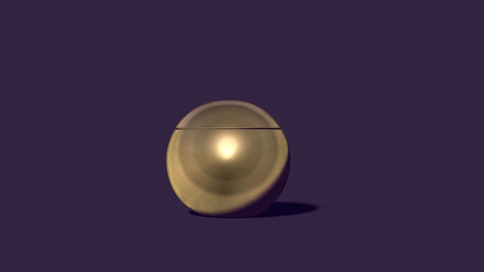 Christmas tree ball casting model 3D print model_4