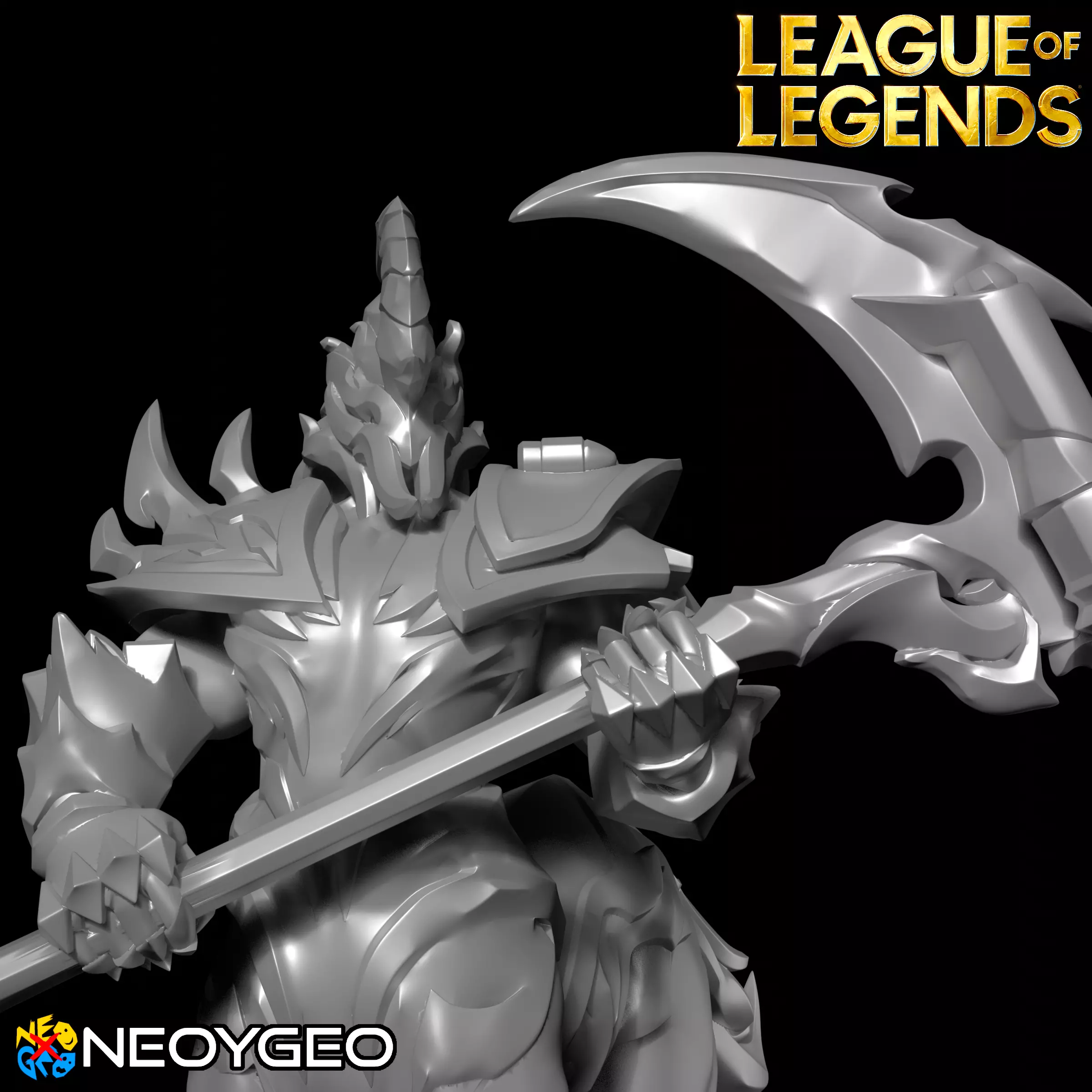 HECARIM HIGH NOON - LEAGUE OF LEGENDS 3D print model