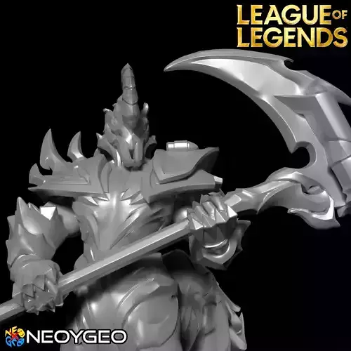 HECARIM HIGH NOON - LEAGUE OF LEGENDS 3D print model