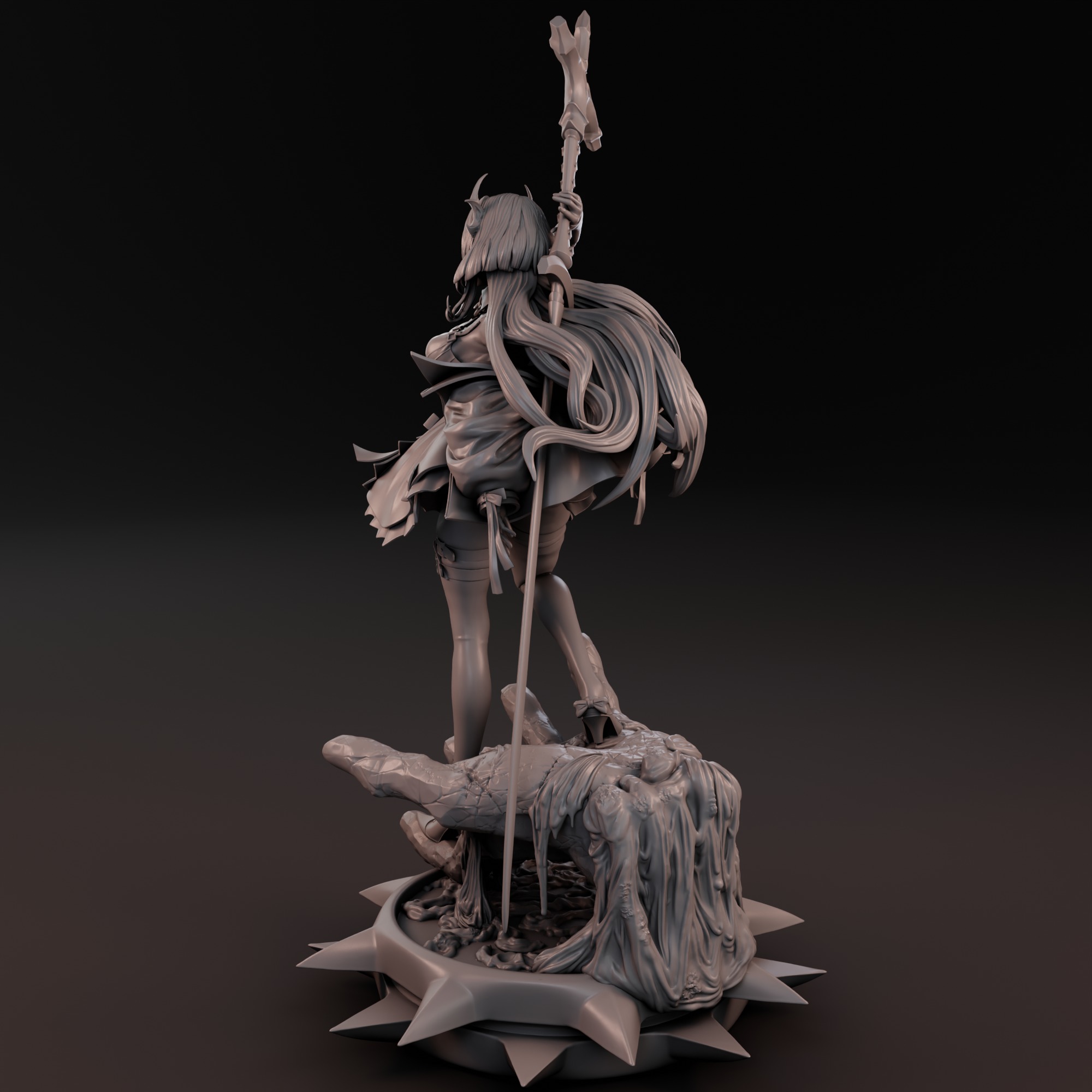 Surtr - Arknights 3D print model_8