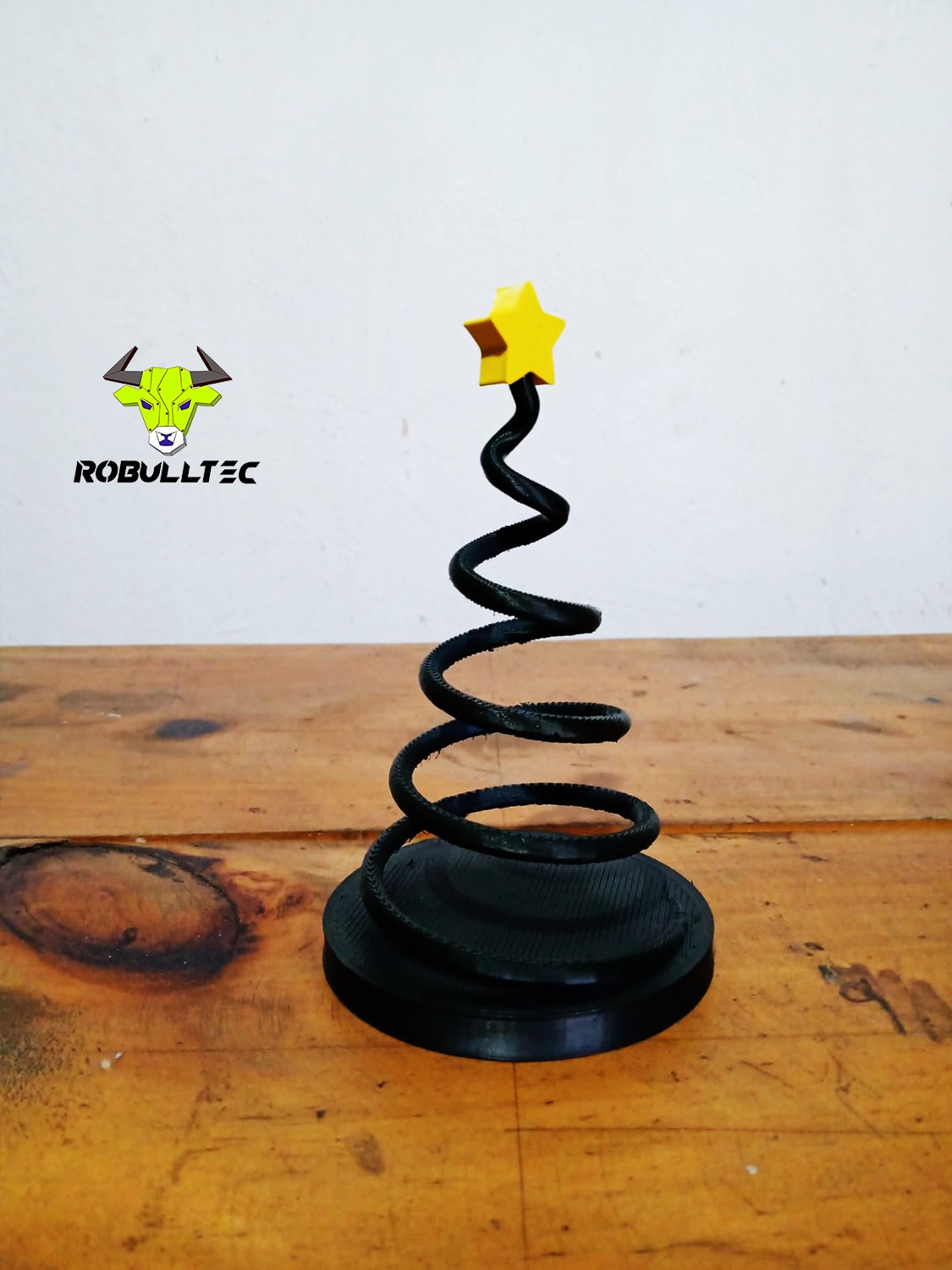 Helix Christmas Tree 3D print model_1
