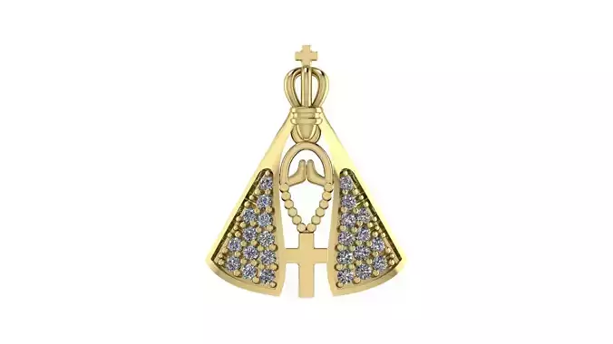 Our Lady of Aparecida Pendant