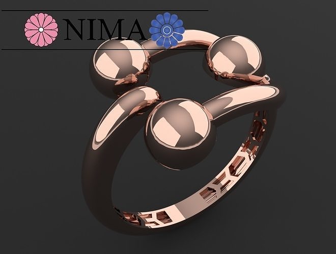 RING  3 SPHERE  3D print model