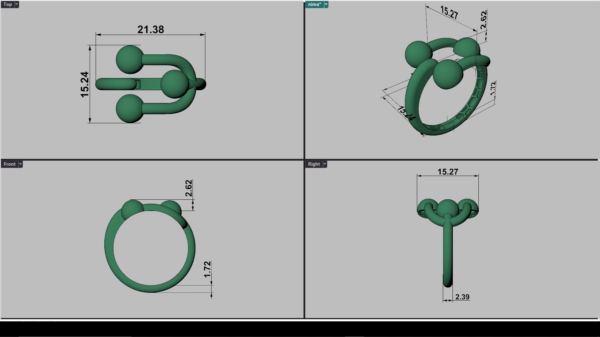 RING 3 SPHERE 3D print model_2