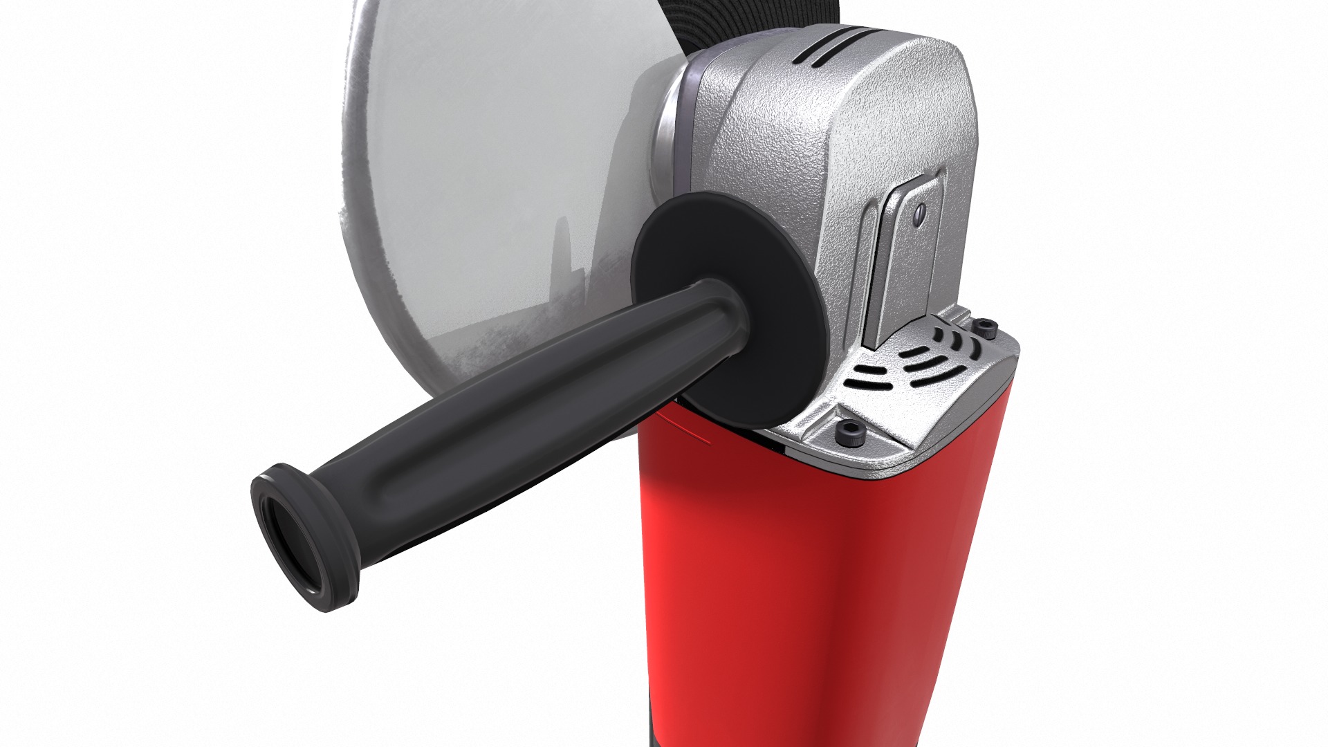 Angle Grinder Low Poly Low-poly 3D model_18