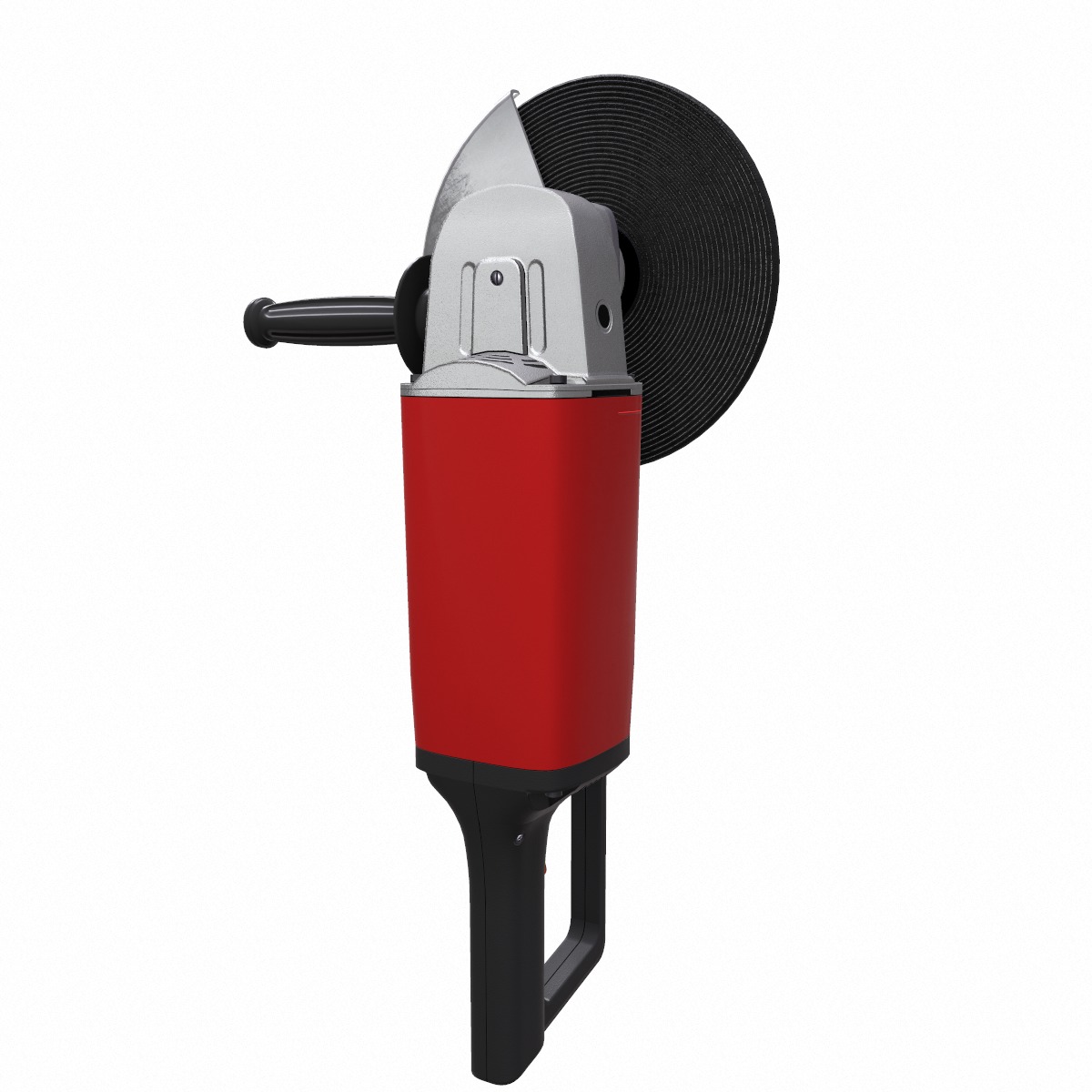 Angle Grinder Low Poly Low-poly 3D model_3