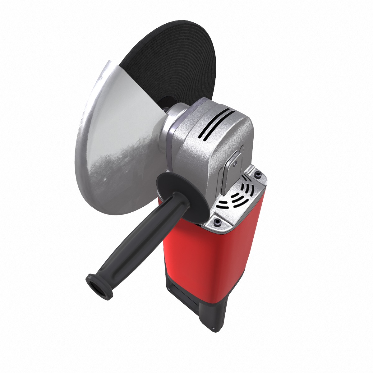 Angle Grinder Low Poly Low-poly 3D model_4