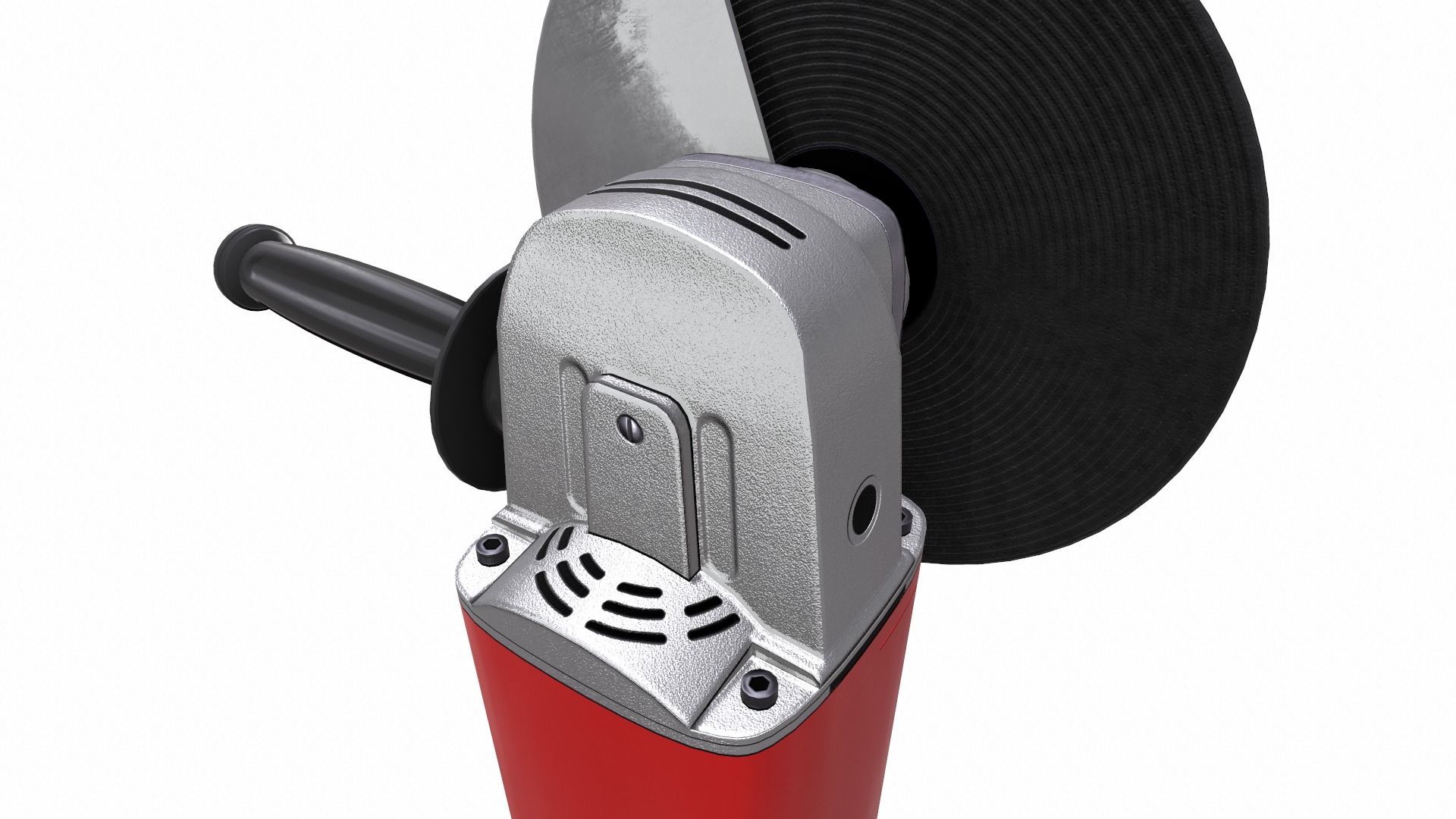 Angle Grinder Low Poly Low-poly 3D model_13