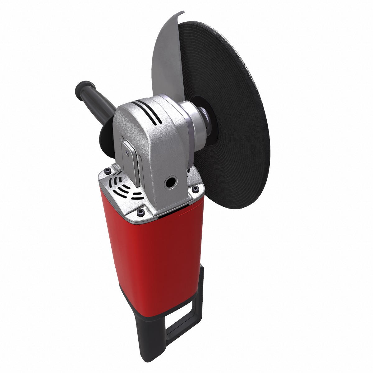 Angle Grinder Low Poly Low-poly 3D model_5