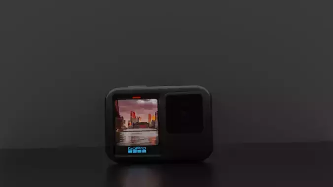 Realistic 3D Model of GoPro Hero 13 Detailed Blender Project