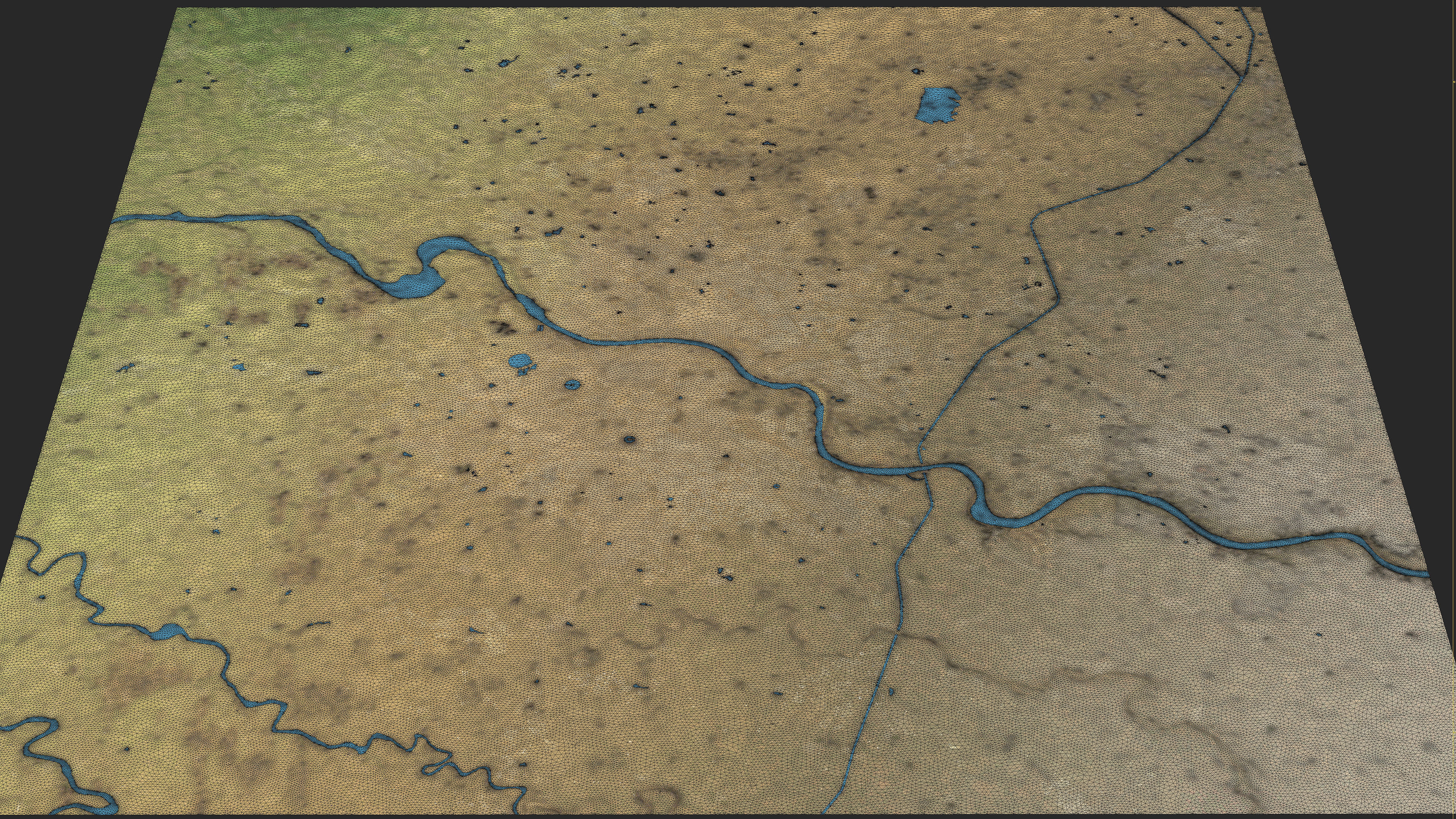 Ahmedabad - 3D City Topography Terrain 3D Model Collection_14