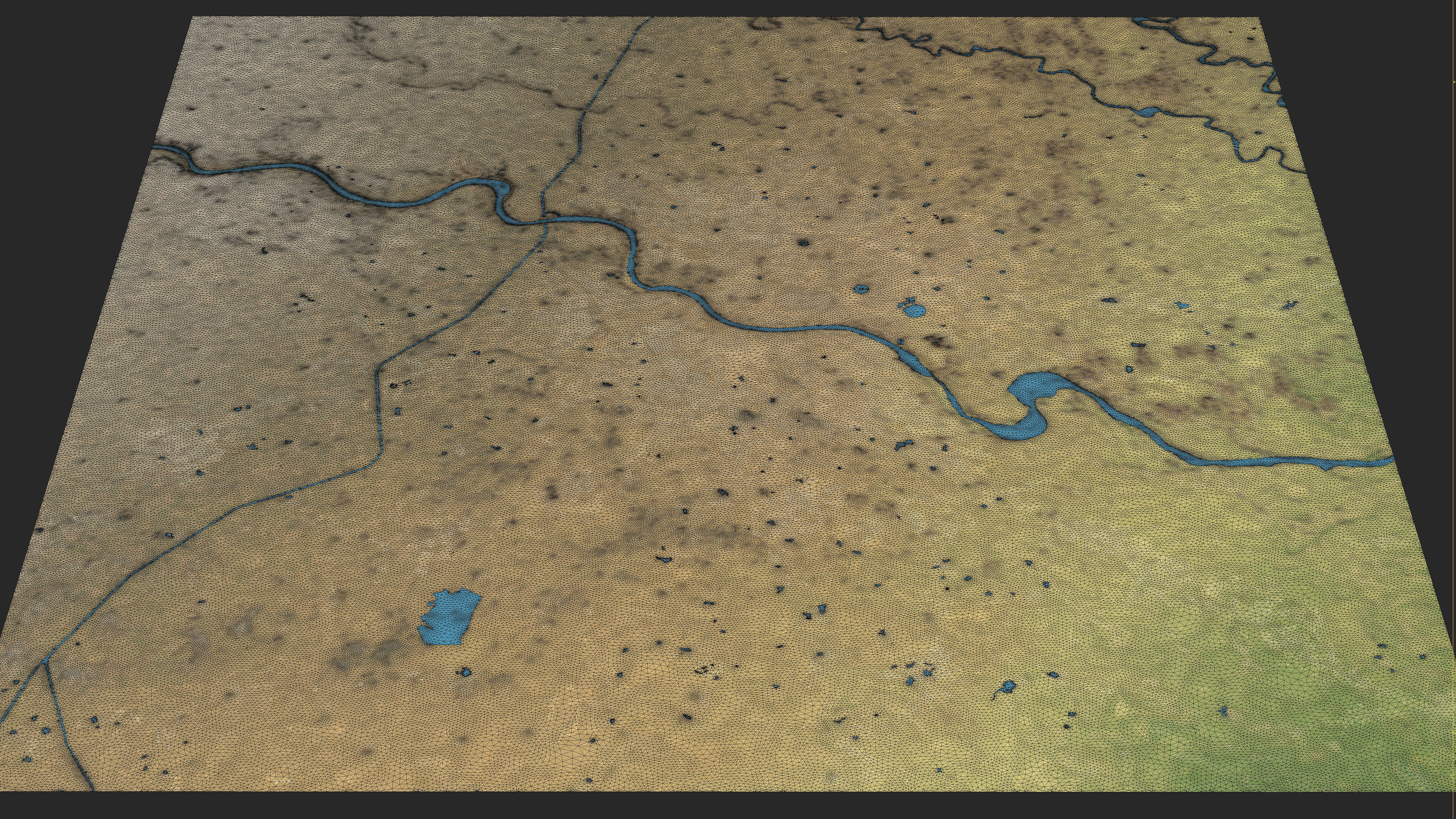 Ahmedabad - 3D City Topography Terrain 3D Model Collection_10