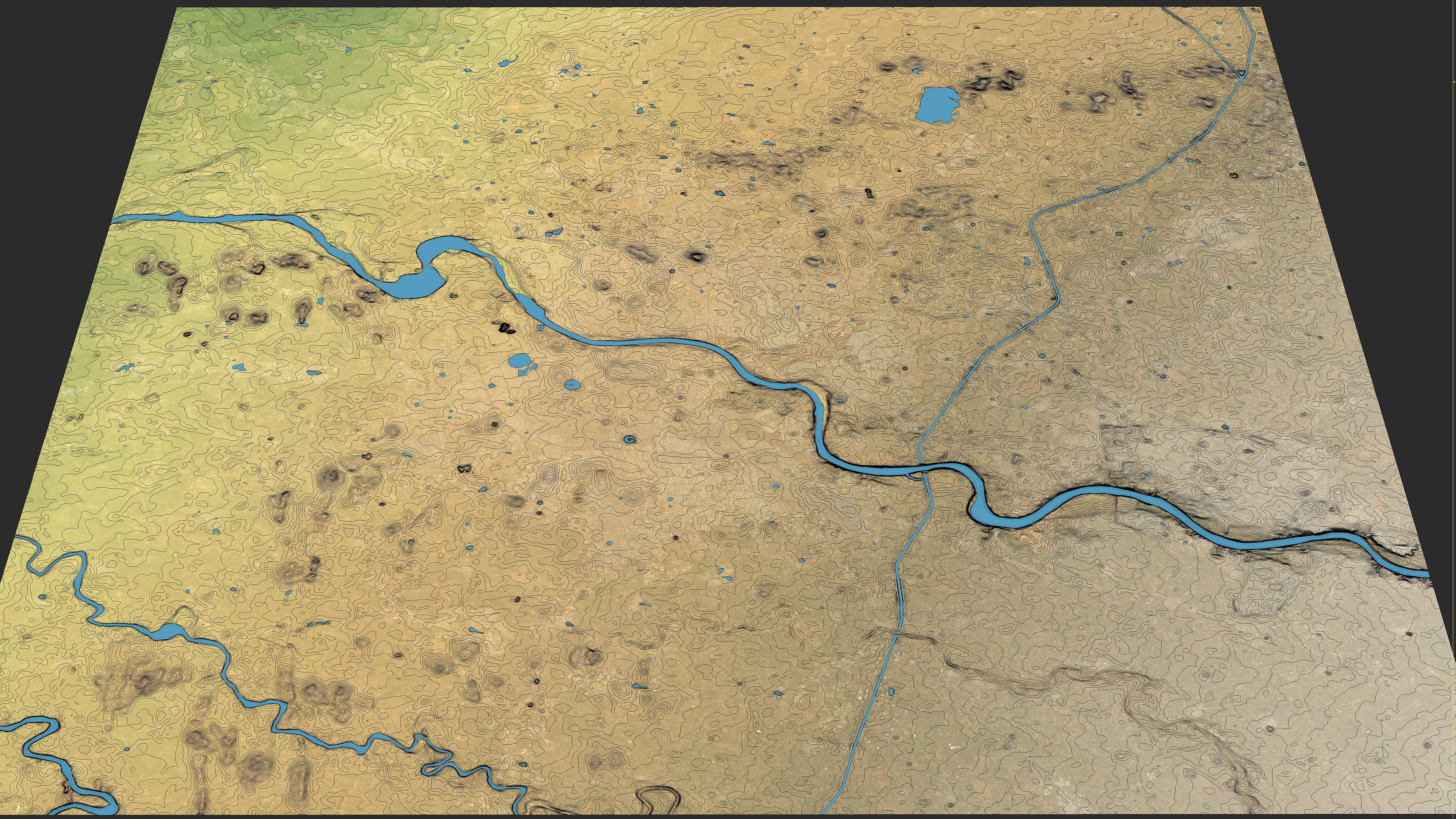 Ahmedabad - 3D City Topography Terrain 3D Model Collection_13