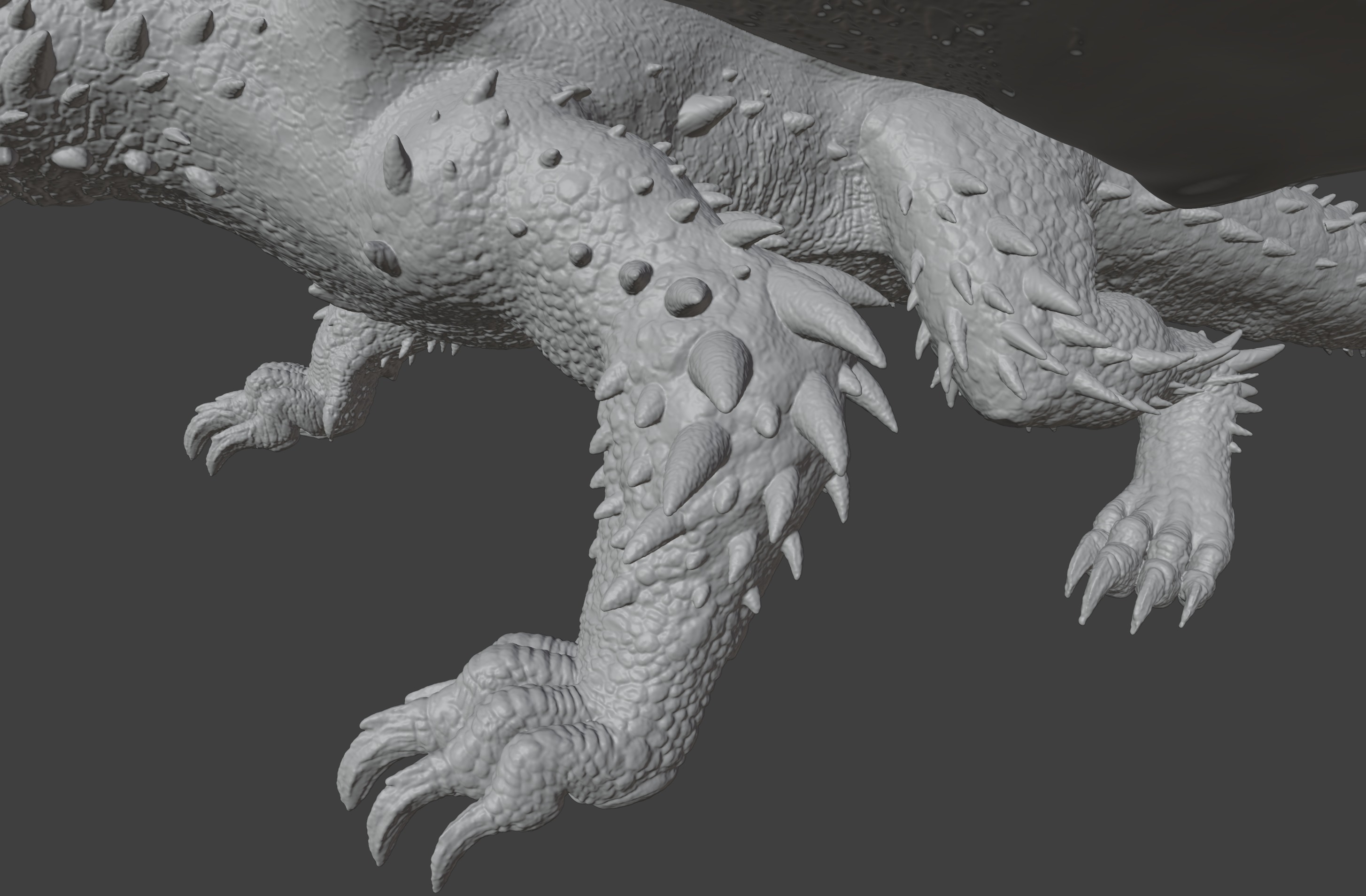 Nergigante - Monster Hunter World 3D print model_2