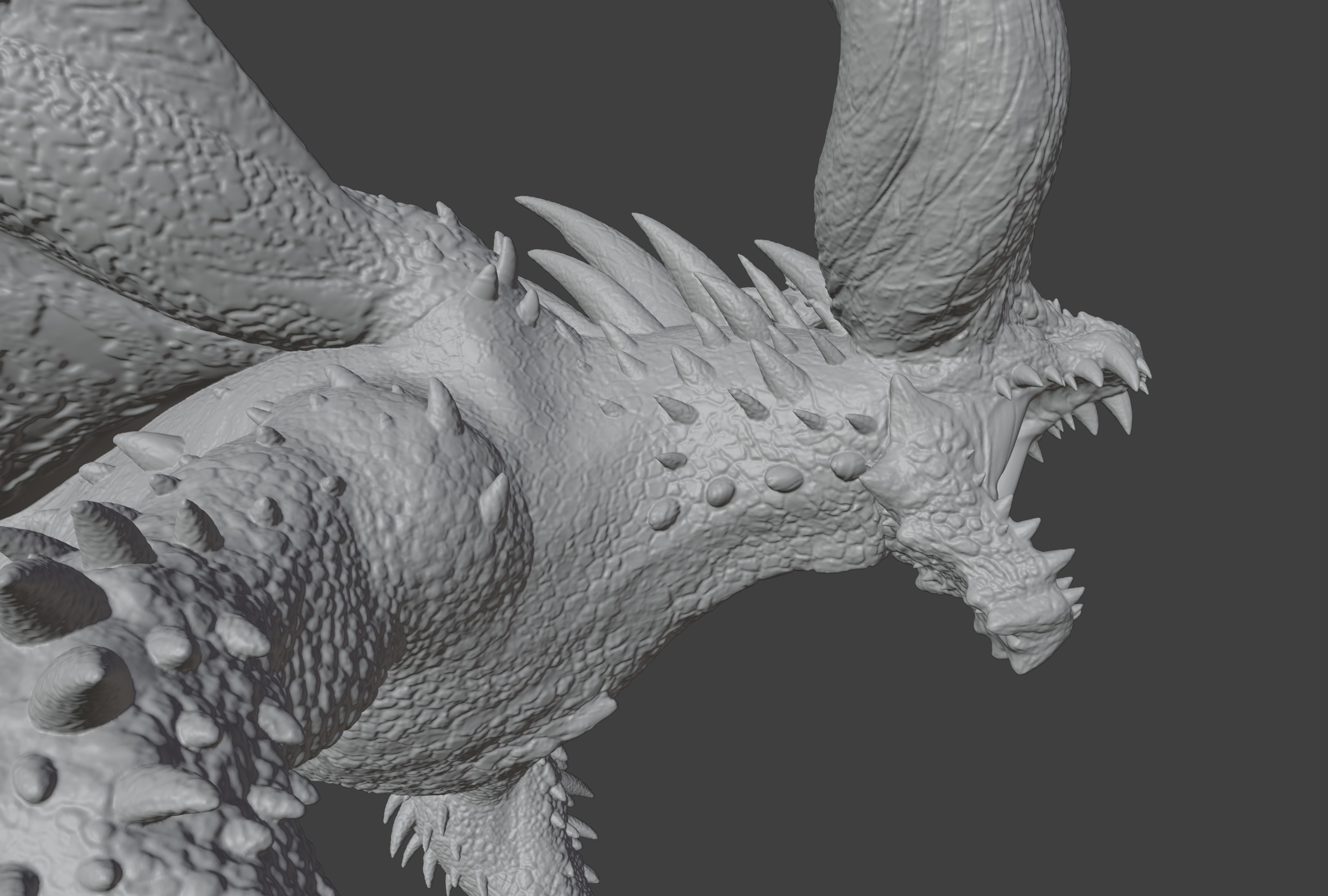 Nergigante - Monster Hunter World 3D print model_1