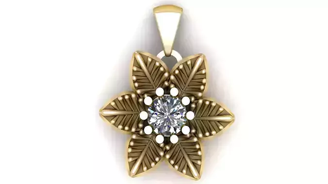 Dazzling Diamond Pendant 3D-PRINTABLE MODEL