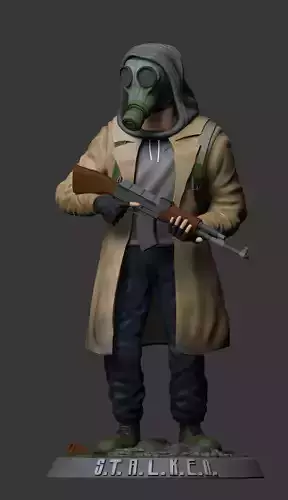 Stalker print model Free 3D print model